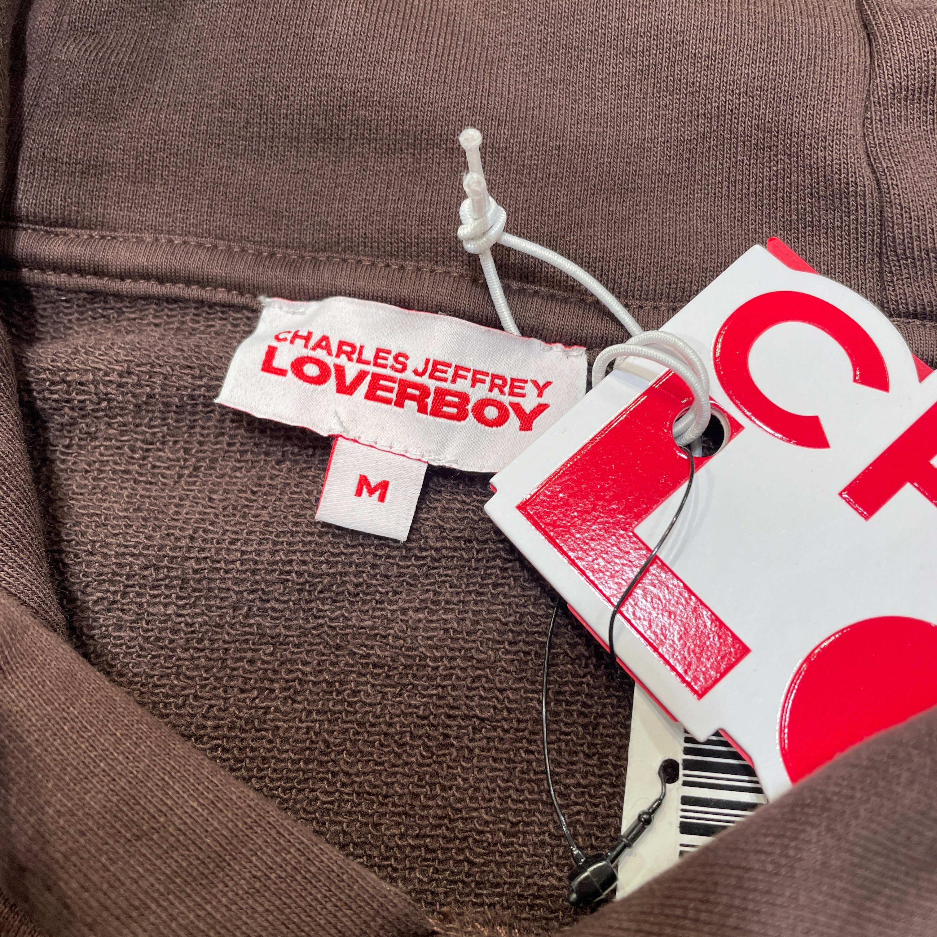 CHARLES JEFFREY LOVERBOY/Hoodie/M/Cotton/BRW/RABBIT EARS view 3