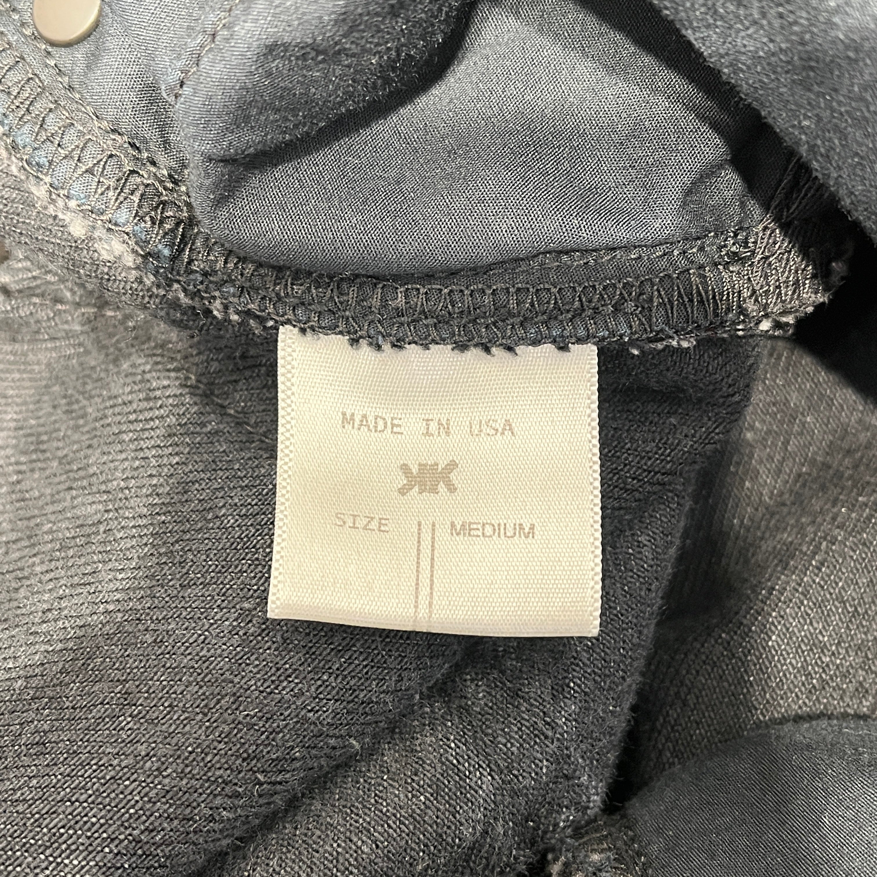 K-TWO STUDIOS/Pants/M/Denim/BLK/selvedge washed jeans view 4