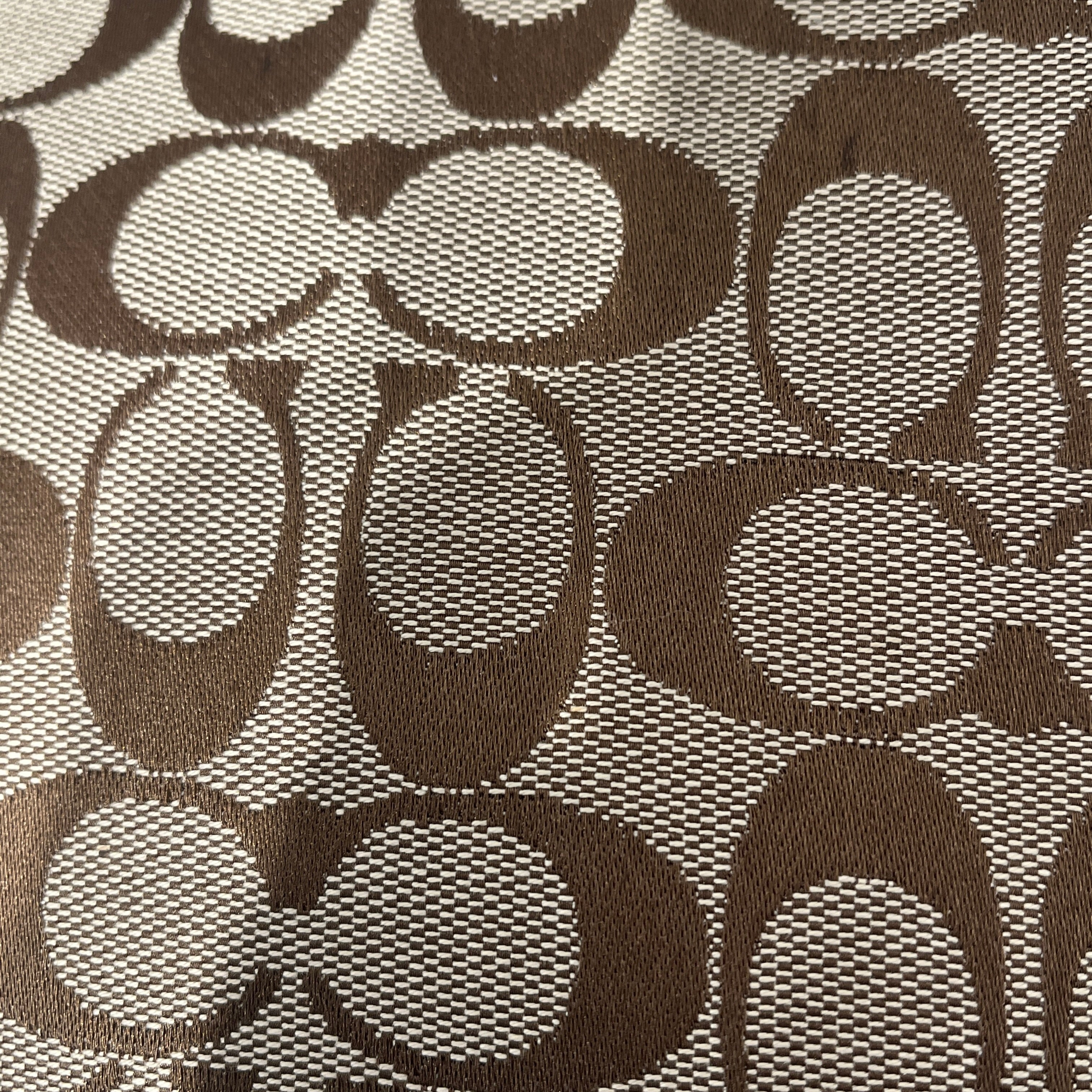 COACH/Hand Bag/All Over Print/Cotton/CML/zipper on the sides view 6