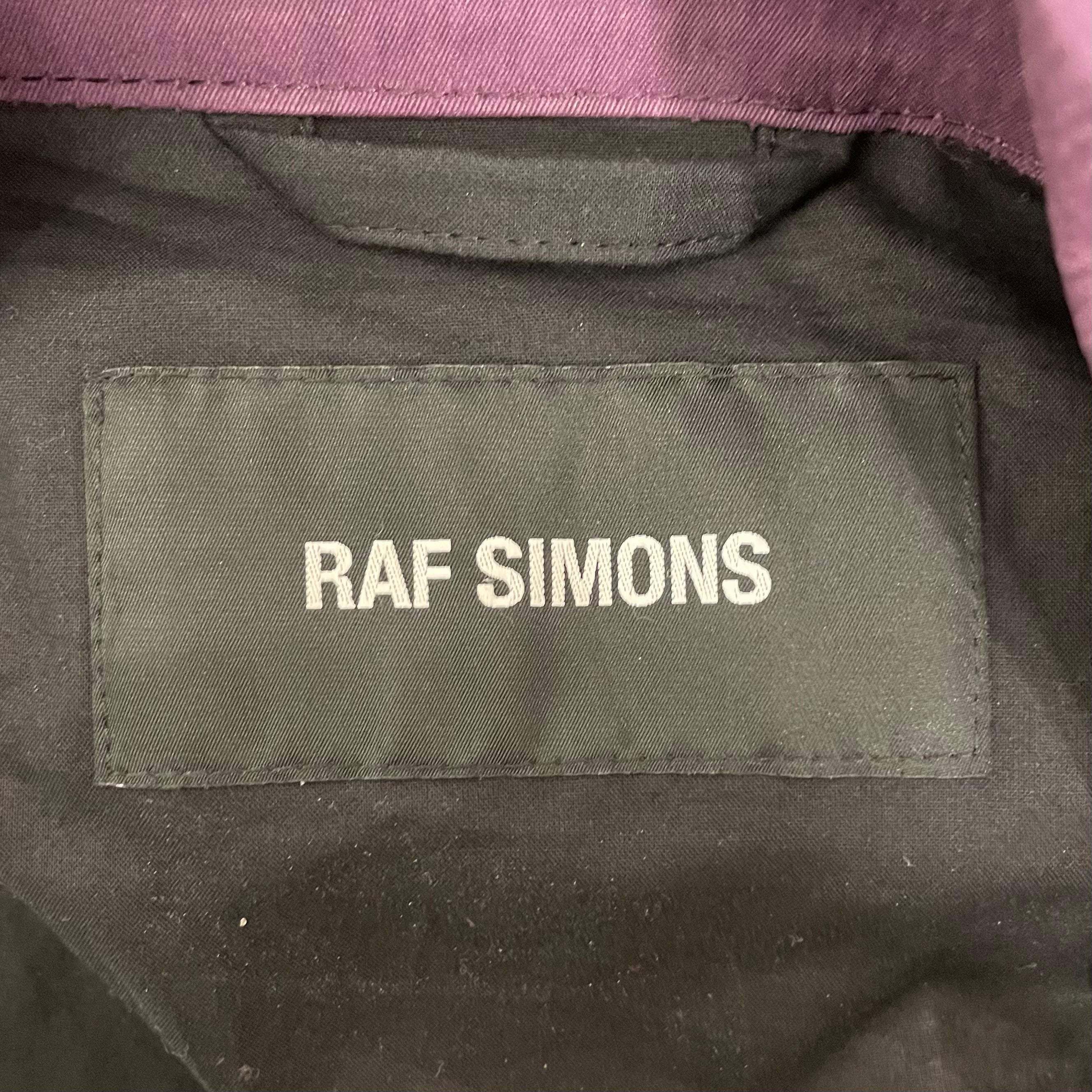 RAF SIMONS/Souvenir Jkt/48/Nylon/PPL/SS18 JOY DIVISON view 4