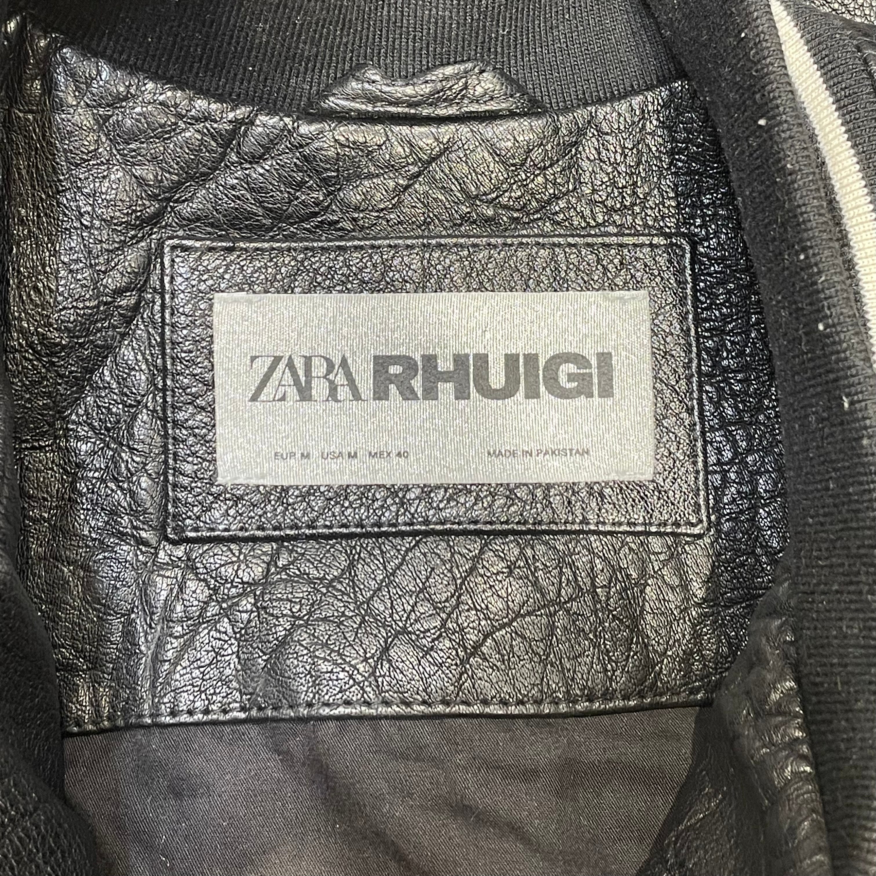 ZARA/Jacket/M/Leather/BLK/ view 3