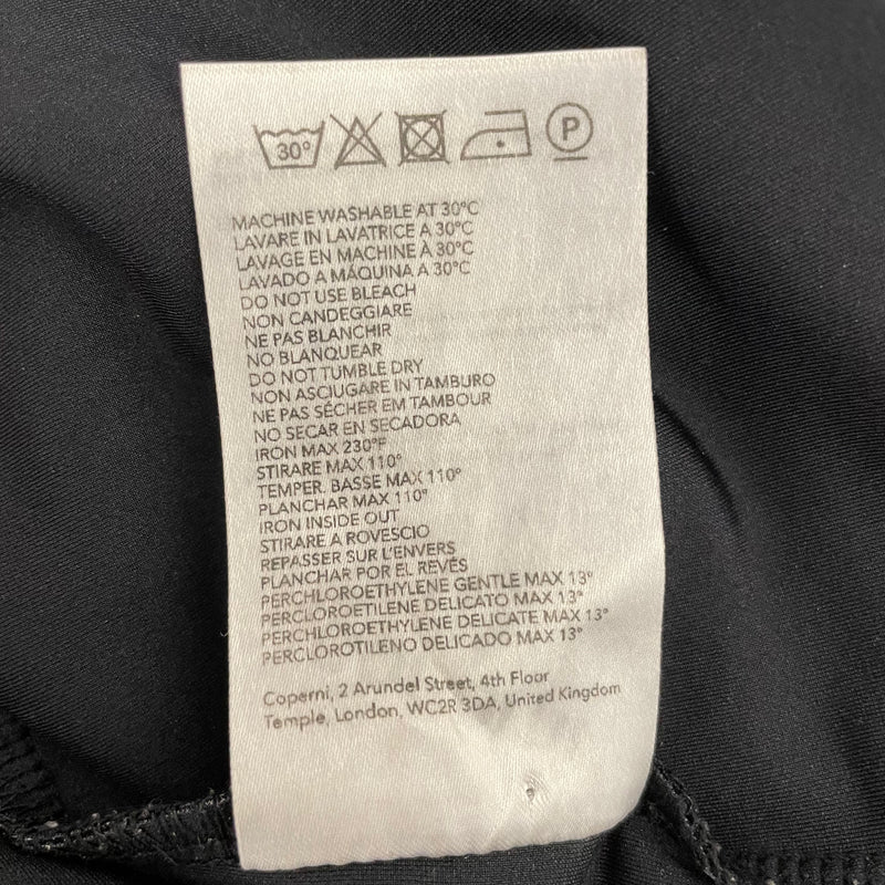 COPERNI/T-Shirt/M/Cotton/BLK/Turtle Neck/LOGO ON CHEST , UBDER AMOUR