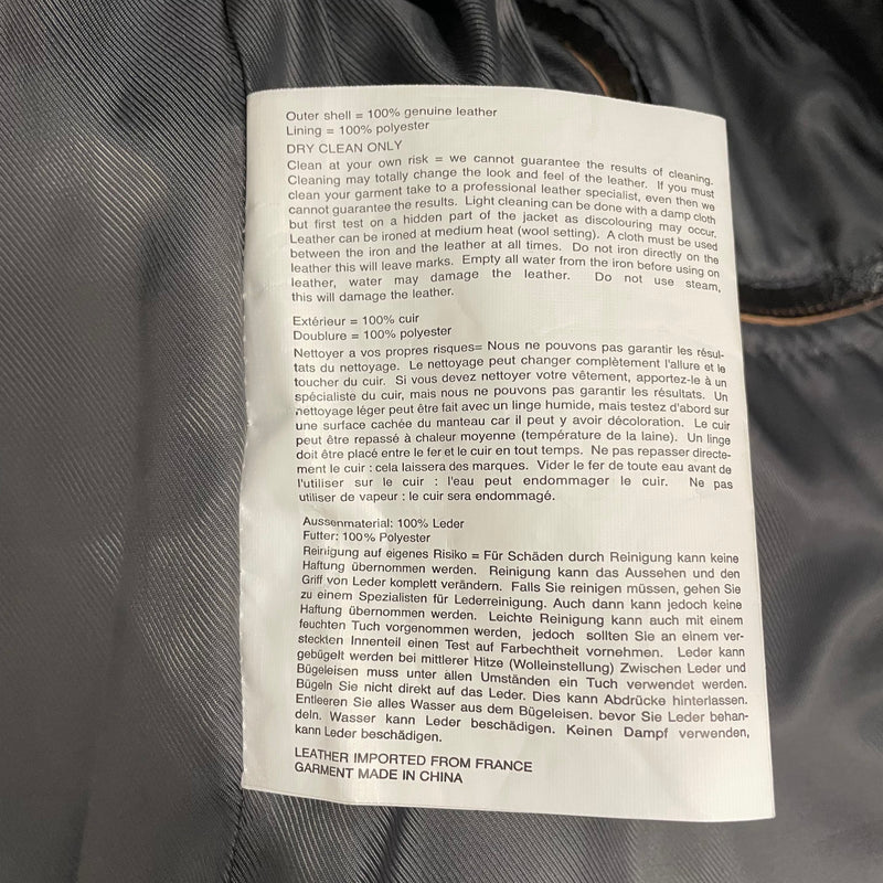Pelle Pelle/Leather Jkt/XXL/Leather/BRW/AMERICAN BRUISER
