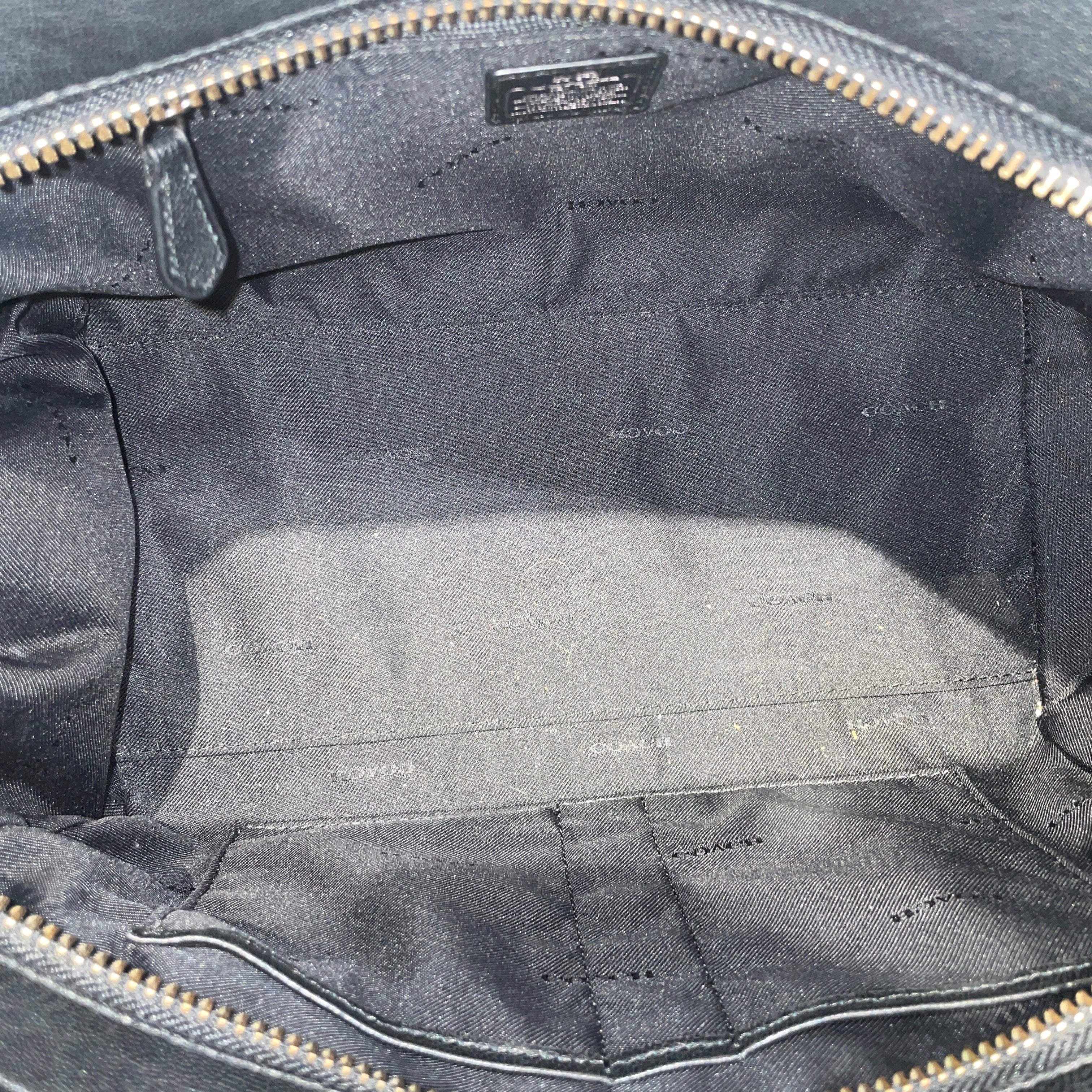 COACH/Hand Bag/Leather/NVY/Swagger Carryall In Denim view 4