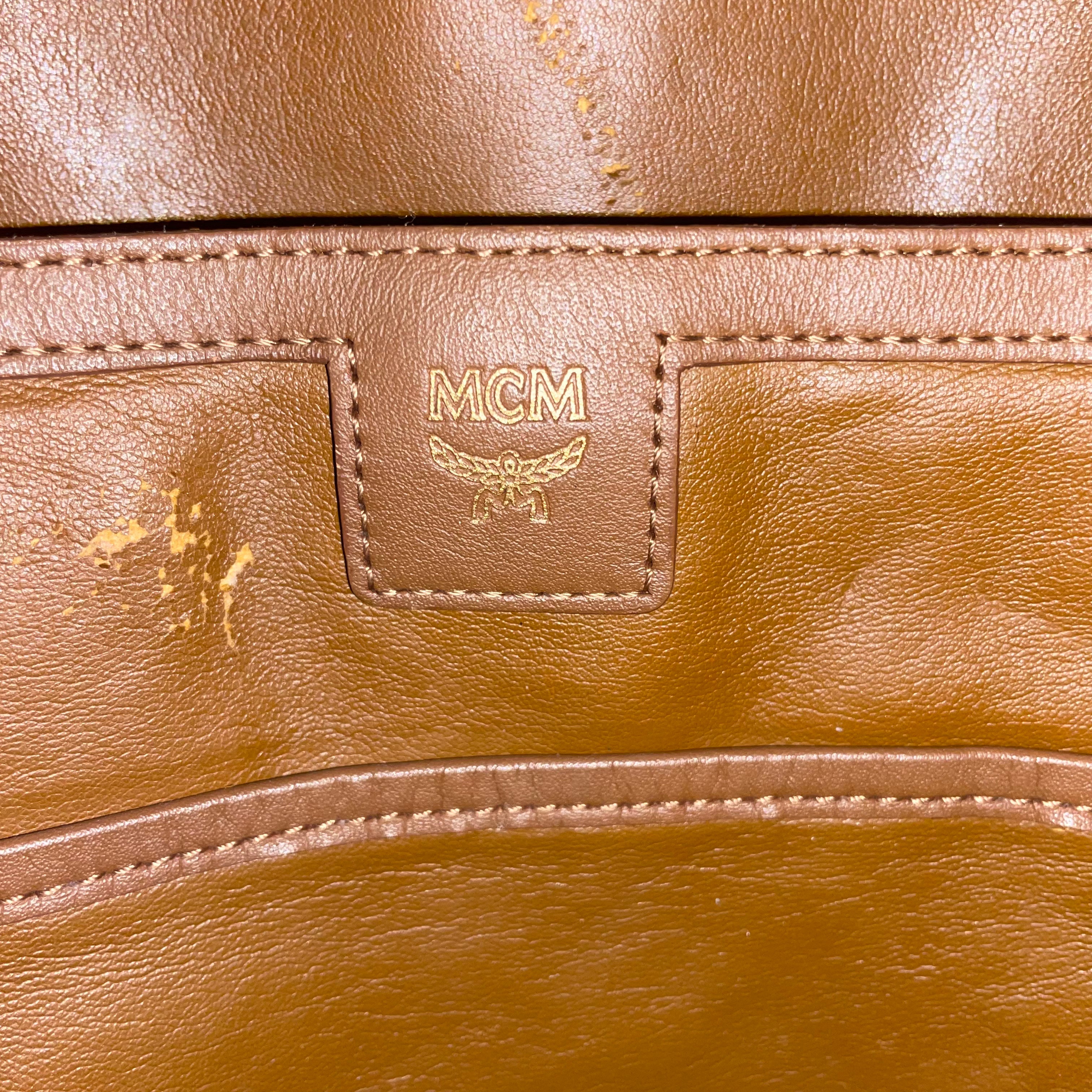 MCM/Backpack/Monogram/Leather/BLK/Studded Backpack view 5