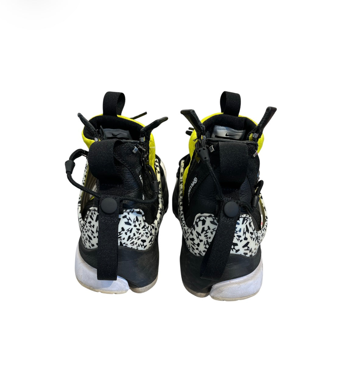NIKE/ACRONYM/Hi-Sneakers/US 8/Nylon/BLK/air presto mid view 2