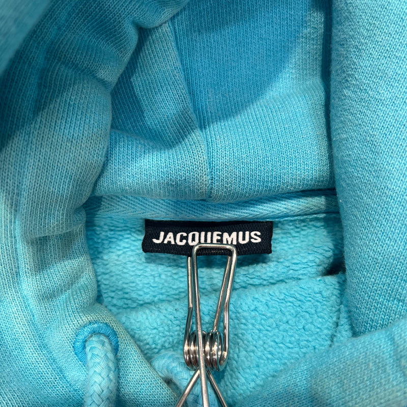 JACQUEMUS/Hoodie/M/Cotton/BLU/