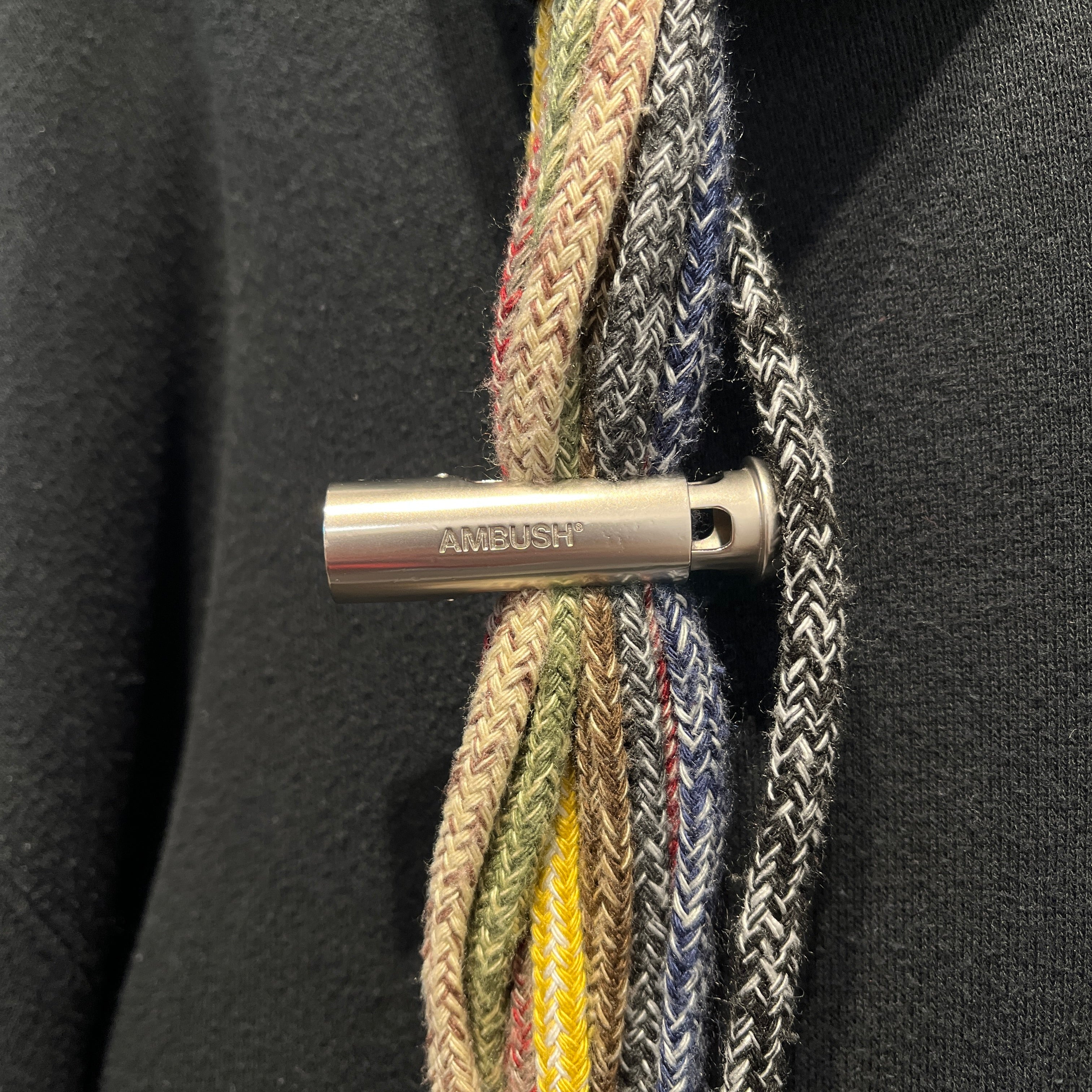 AMBUSH/Hoodie/3/Cotton/BLK/Pullover/MULTI-CORD STRING view 7