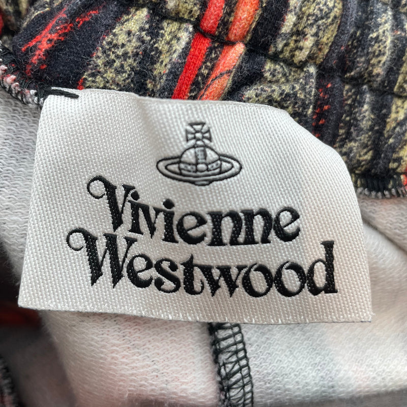 Vivienne Westwood/Pants/S/Cotton/ORN/All Over Print/SNAPS ON SIDES