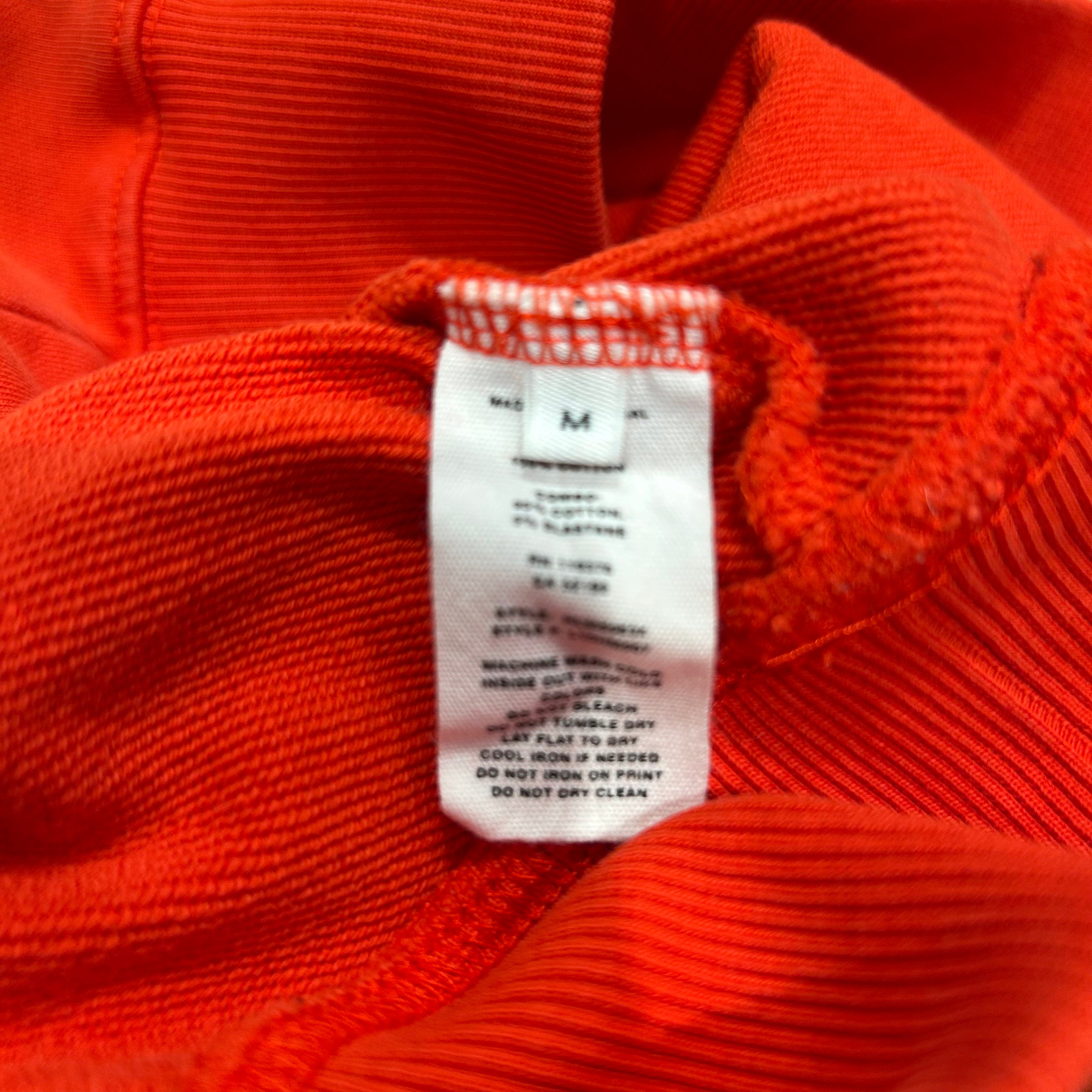 Helmut Lang/Hoodie/M/Cotton/RED/21 PRINT view 4
