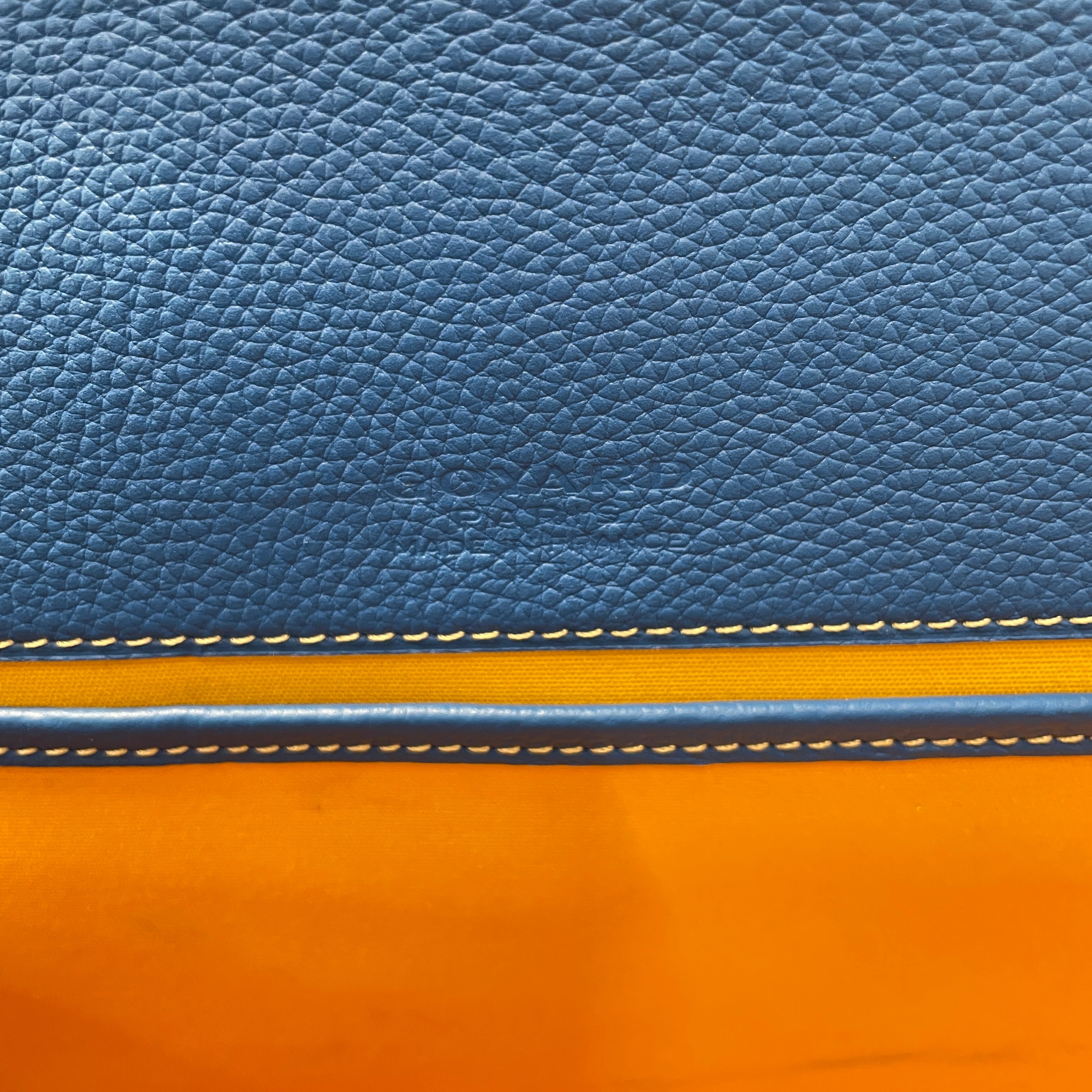 GOYARD/Cross Body Bag/Monogram/BLU/Belvedere messenger view 5