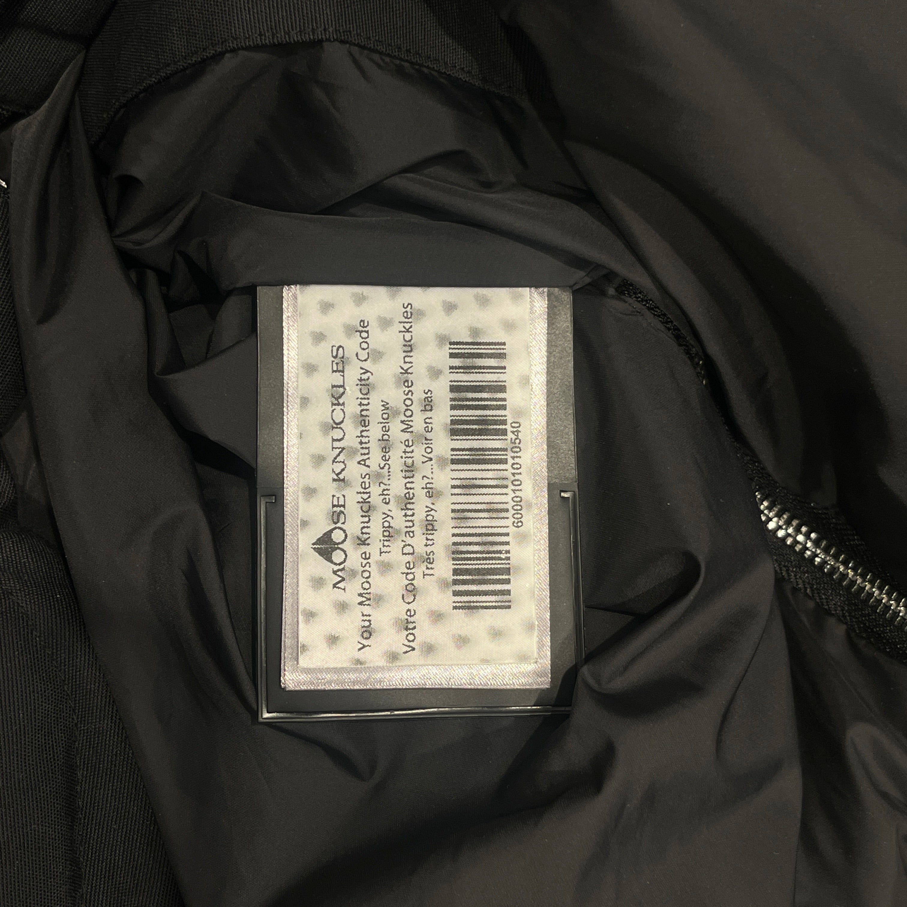 MOOSE KNUCKLES/Puffer Jkt/L/Cotton/BLK/BOMBER view 5