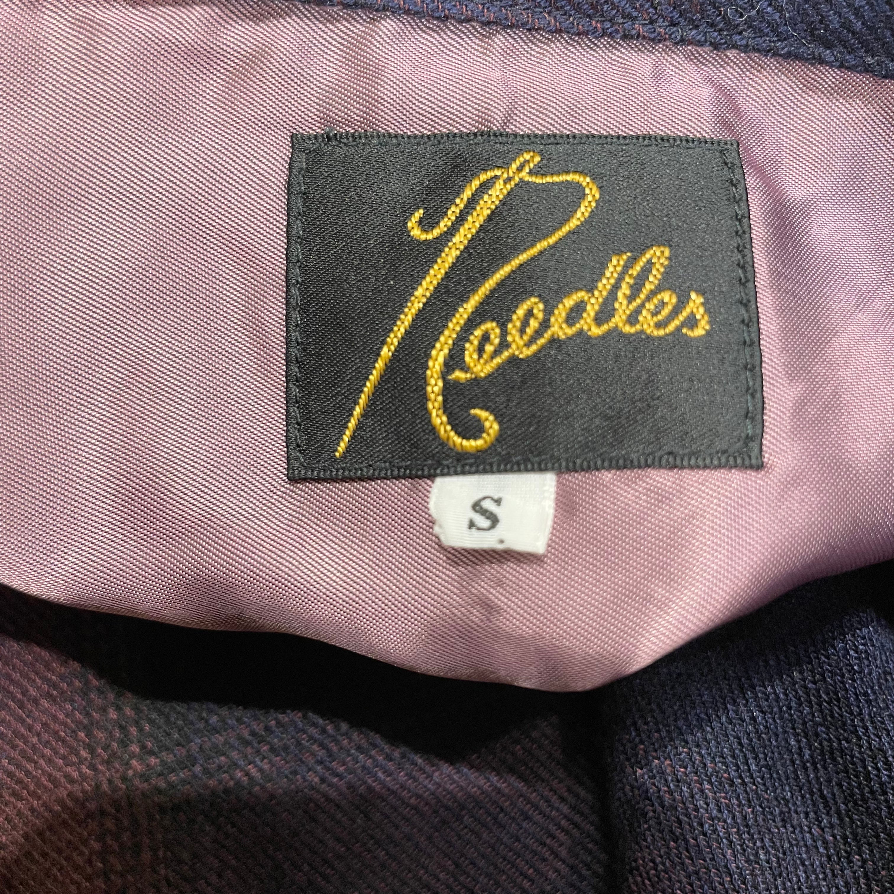 Needles/Flannel Shirt/S/BRD/Plaid/Navy Ombre Plaid Classic view 3