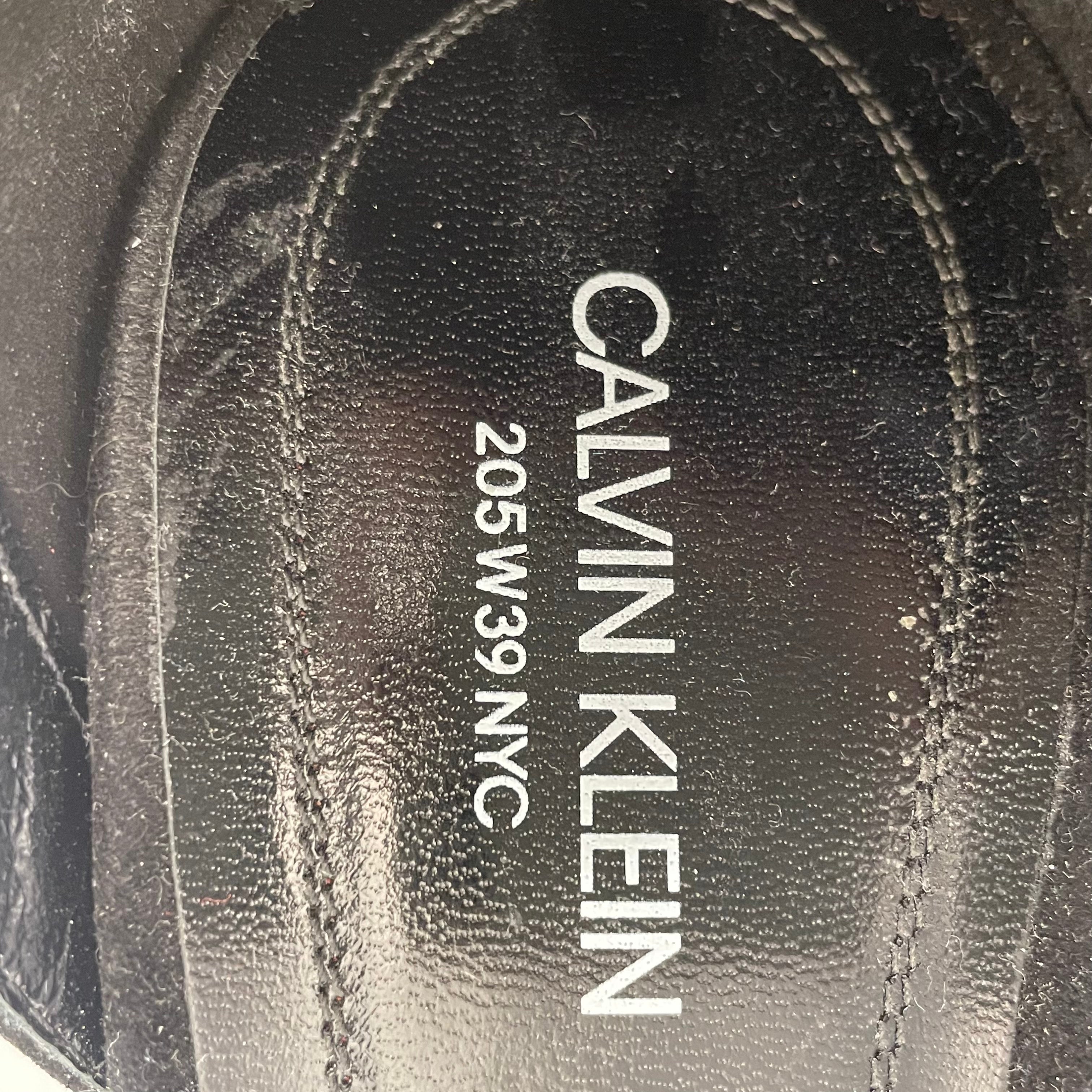 Calvin Klein 205W39NYC/Heels/EU 40/Suede/BLK/CAMELLE CRYSTAL view 3