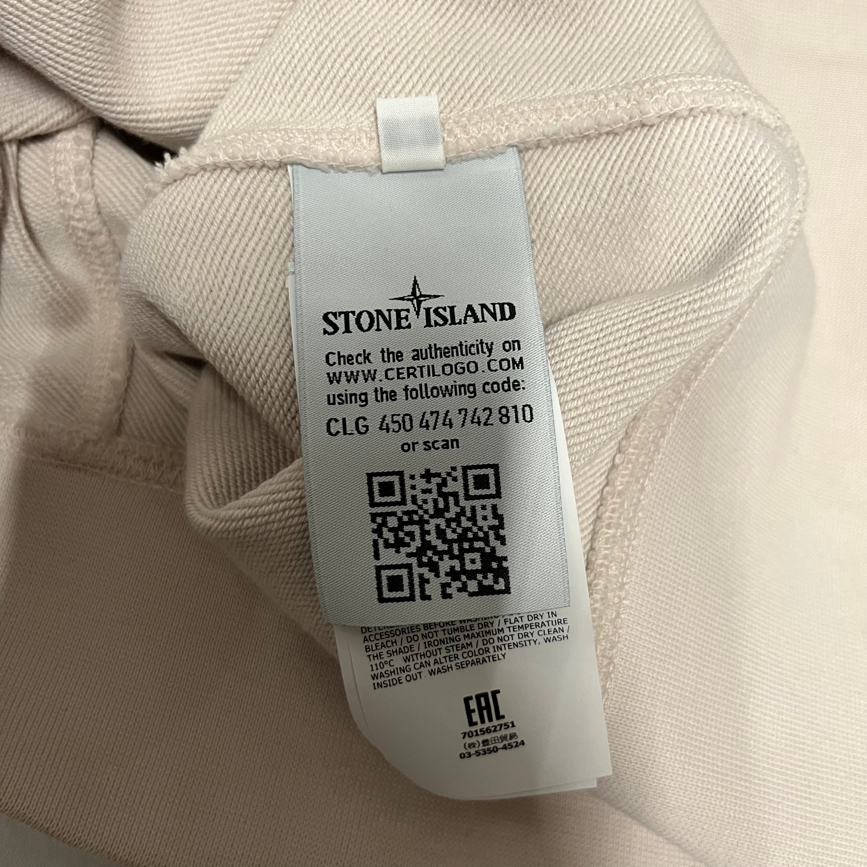STONE ISLAND/Sweater/M/Cotton/PNK/Pullover/LIGHT SWEATSHIRT view 4