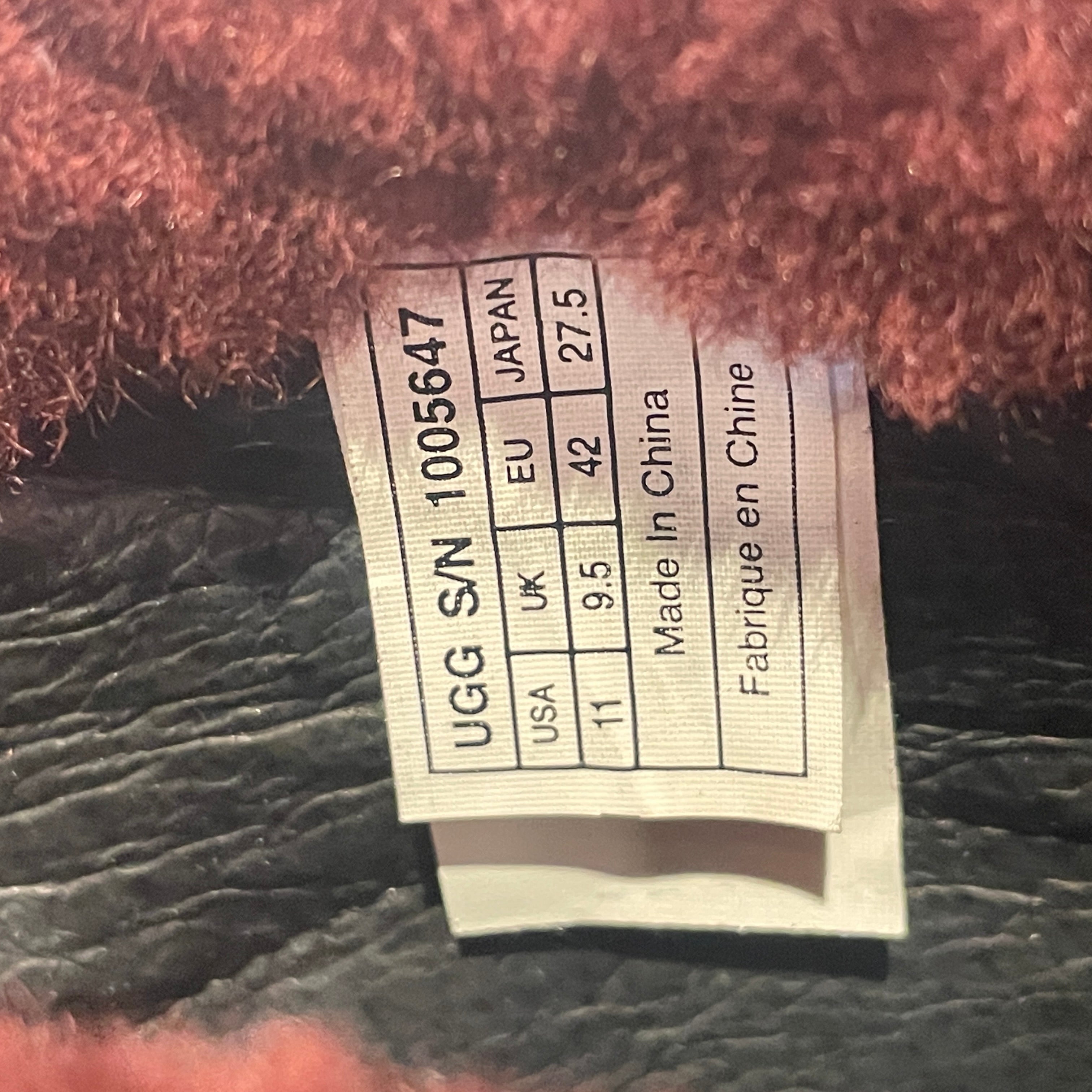 UGG australia/Boots/US 11/Suede/BLK/Scarlett view 3