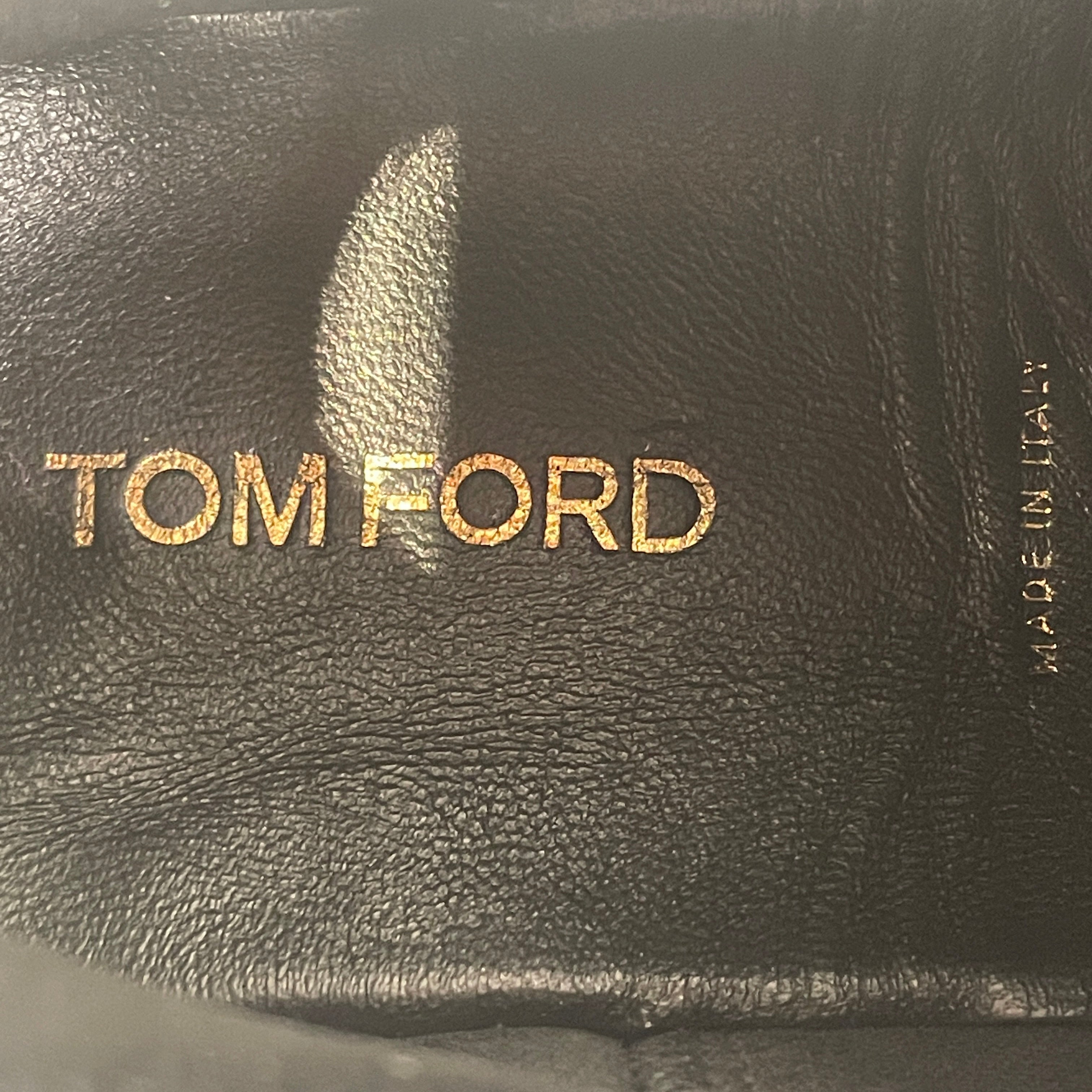 TOM FORD/Hi-Sneakers/EU 38.5/Leather/SLV/Jago view 3