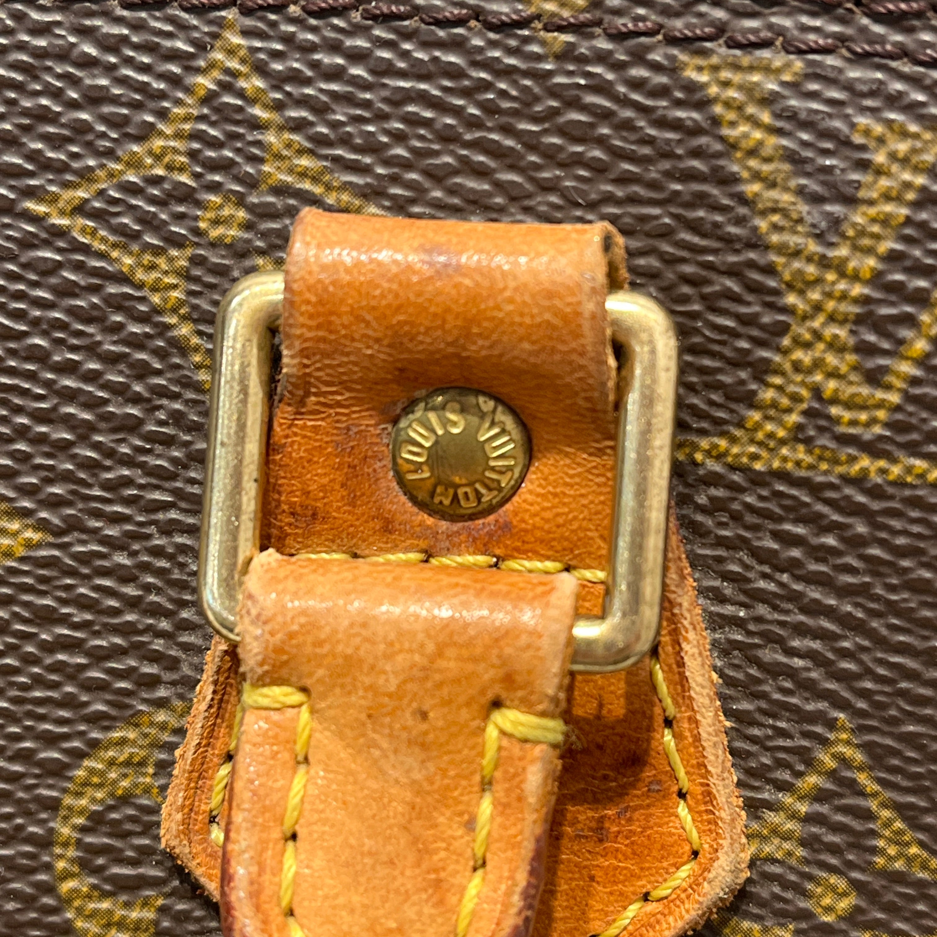 LOUIS VUITTON/Hand Bag/Monogram/Leather/BRW/Alma view 5