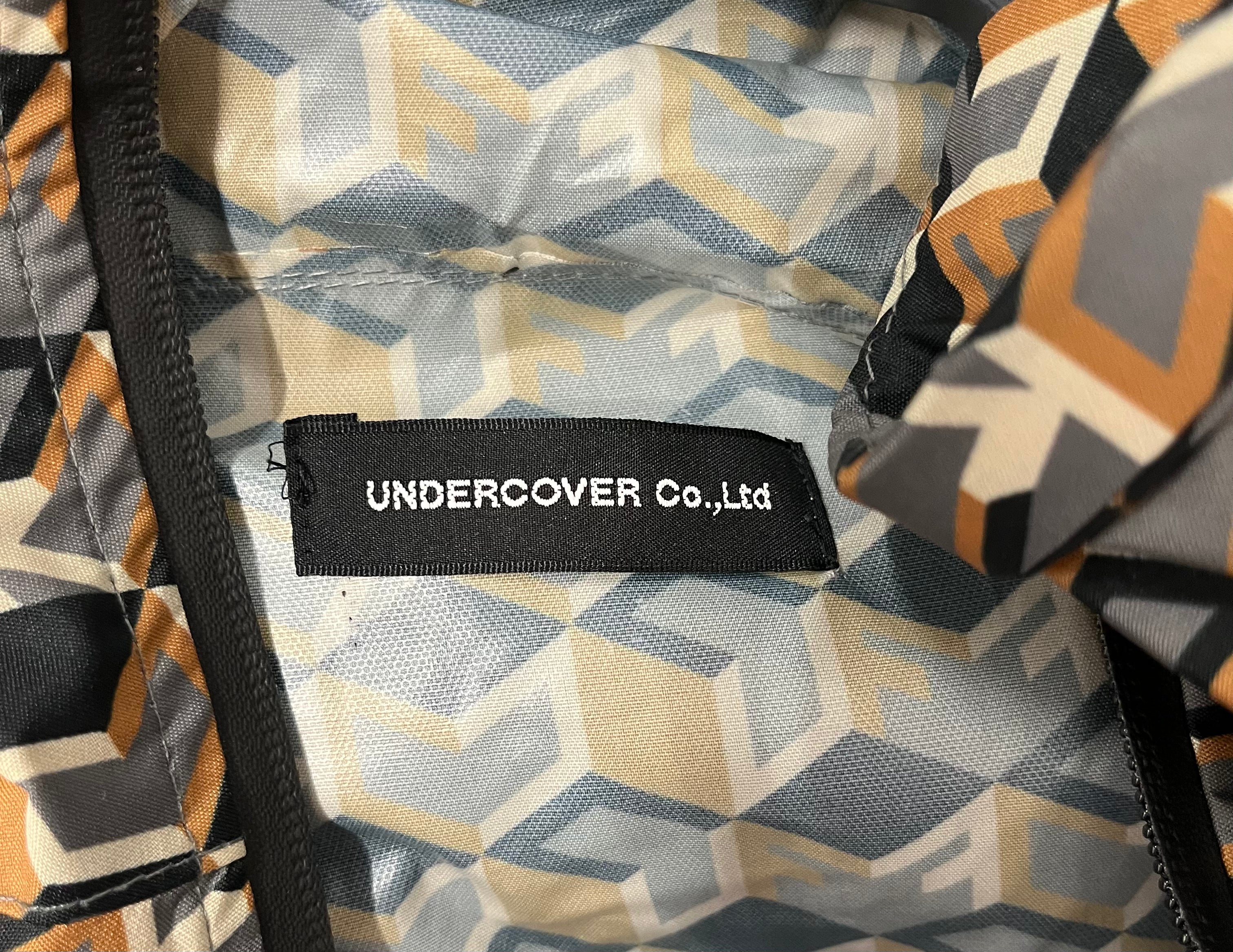 UNDERCOVER/Jacket/Polyester/MLT/All Over Print/FUCK BLOCK PRINT view 3