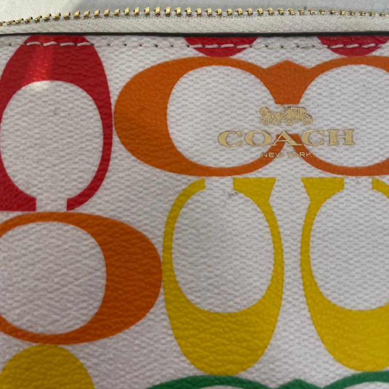 COACH/Coin Wallet/Monogram/Leather/MLT/3289