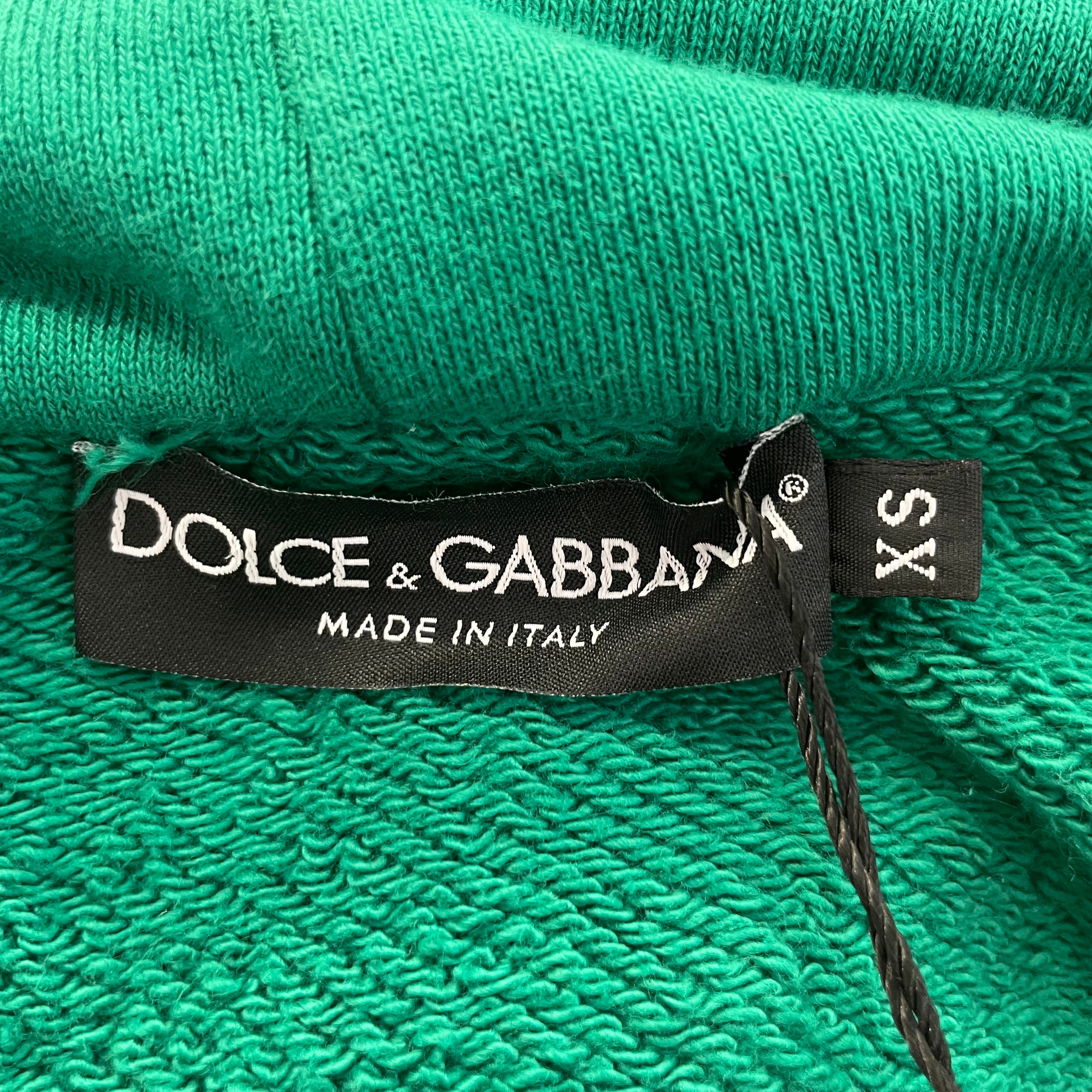 DOLCE&GABBANA/Hoodie/XS/Cotton/GRN/DGVIB3 view 3