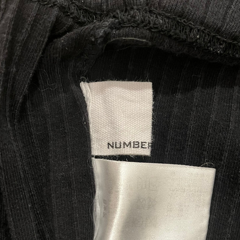 NUMBER (N)INE/Bottoms/S/Cotton/BLK/leggings