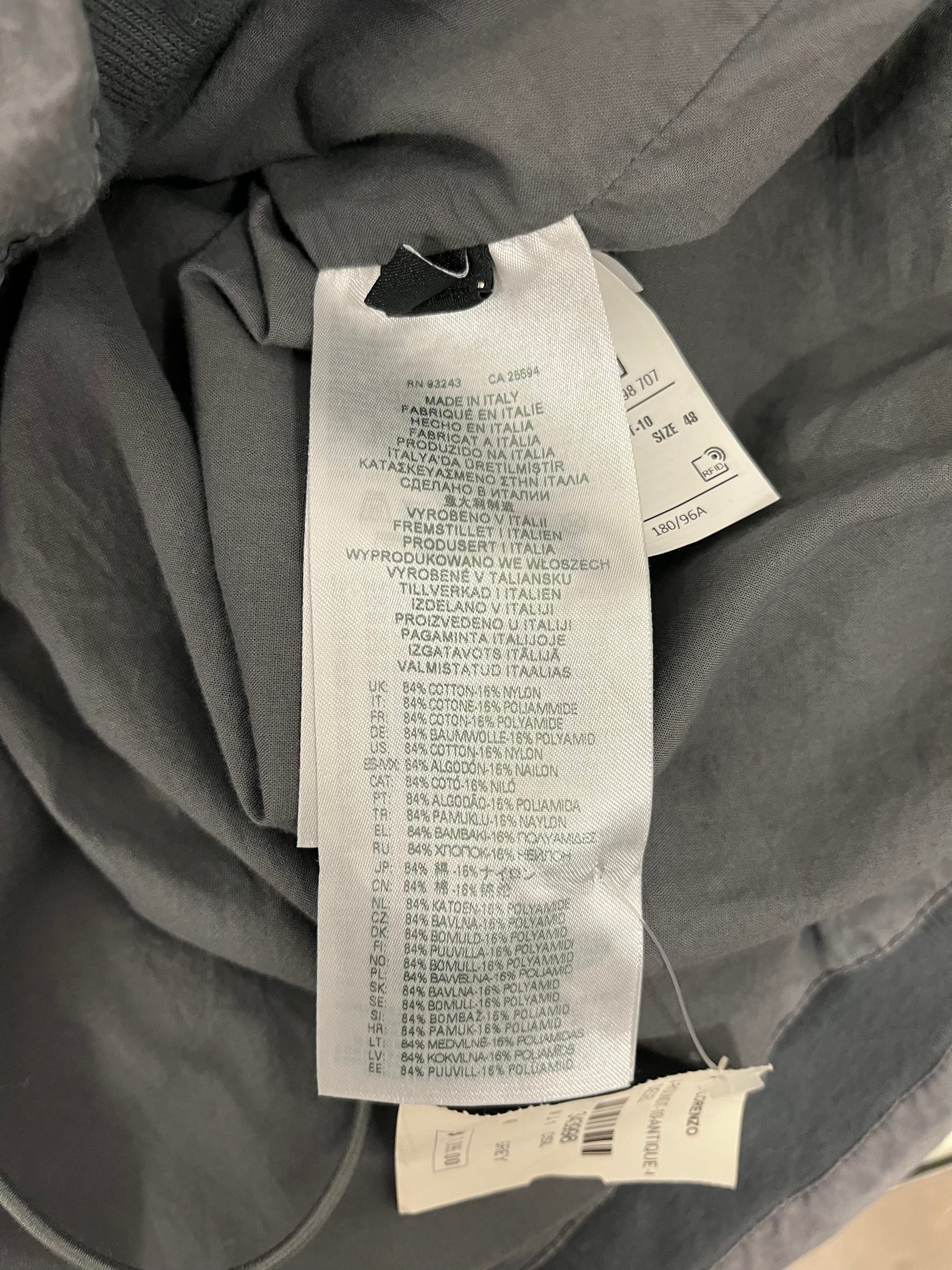 DIESEL/Jacket/48/Nylon/GRY/ROUND 10 PARKA view 4