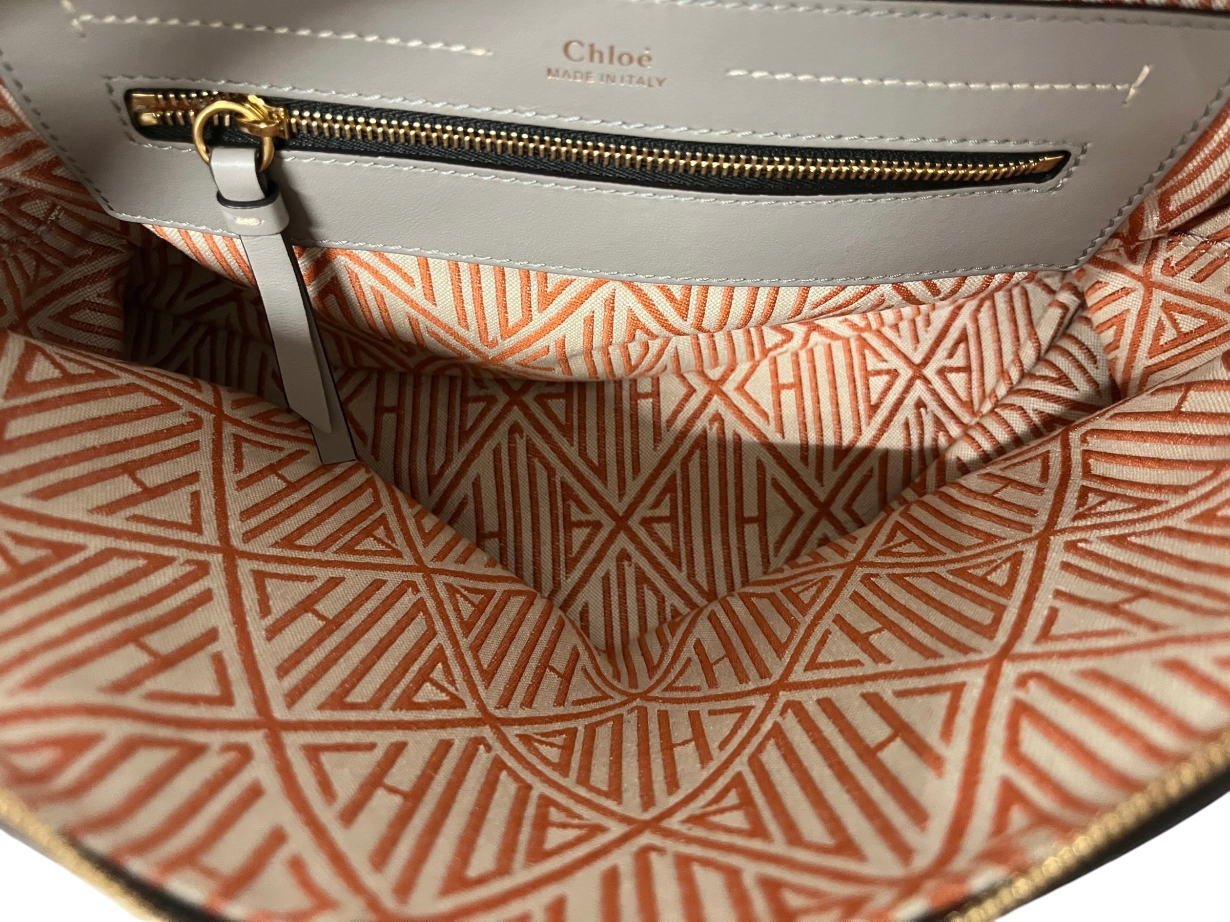 Chloe/Cross Body Bag/Leather/GRY/01 2170 653 SAC A MAIN view 4