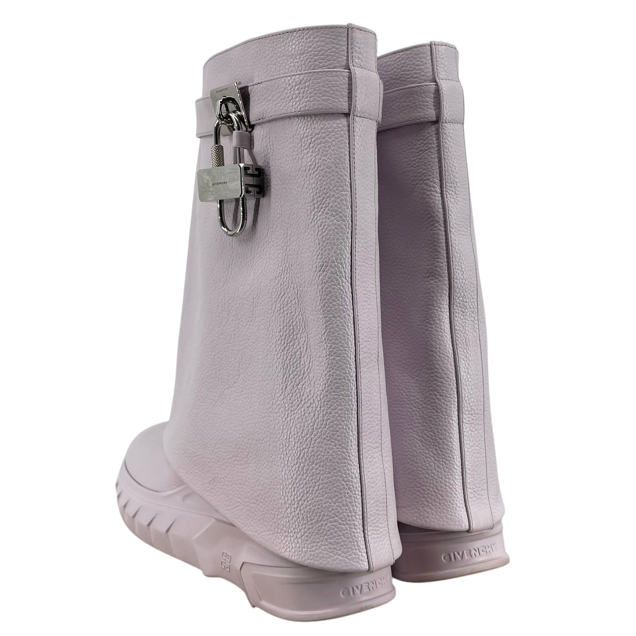 GIVENCHY/Ankle Boots/EU 39/Leather/PPL/SHARK BOOTS view 2