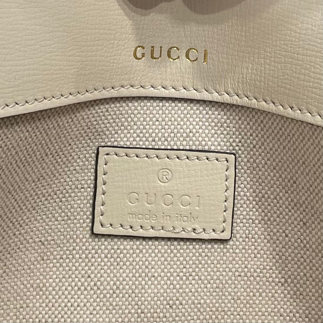 GUCCI/Cross Body Bag/Leather/WHT/HORSEBIT 1955 view 5