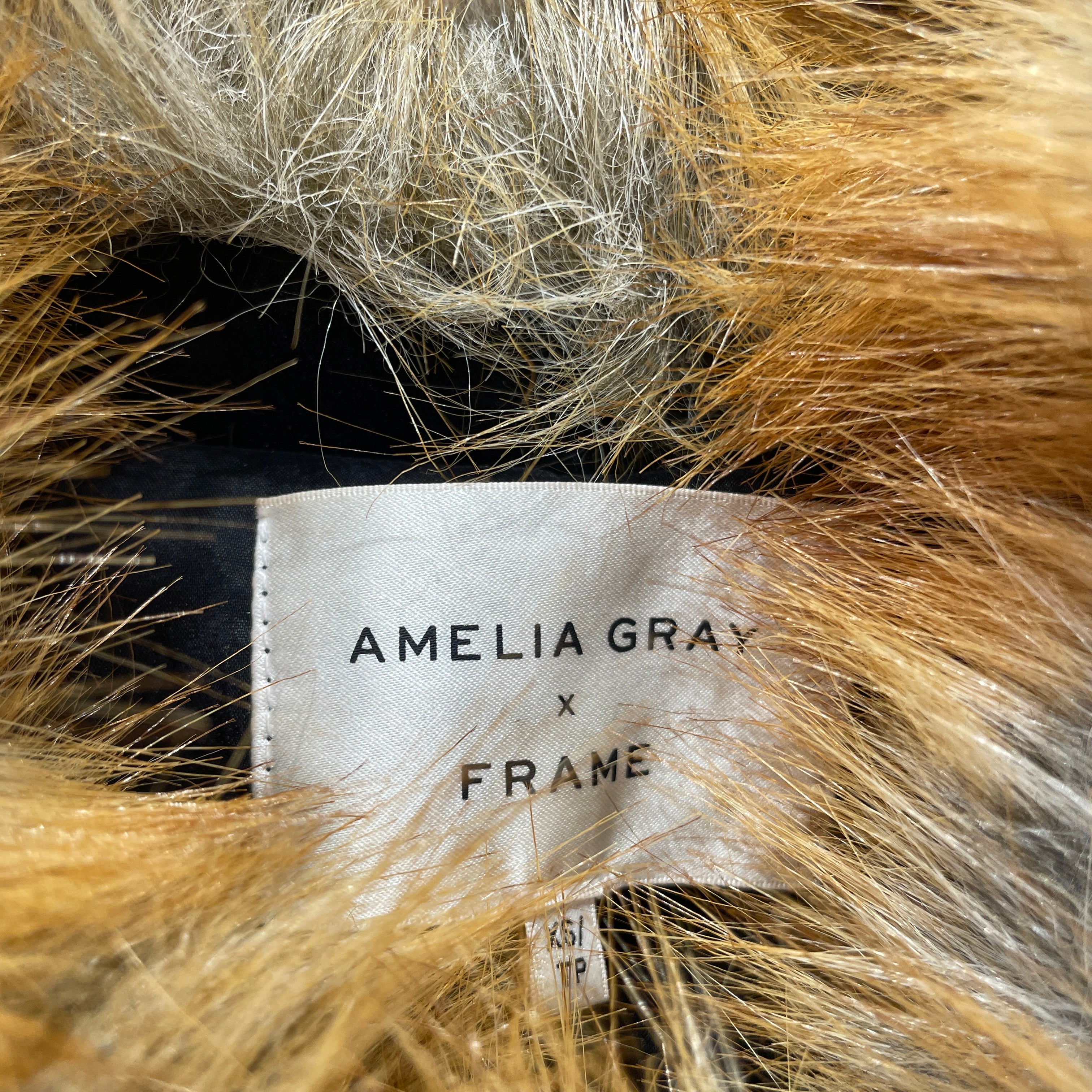 AMELIA GRAY /FRAME/Jacket/XS/Animal Pattern/Fake Fur/ORN/THE AMELIA COAT view 3