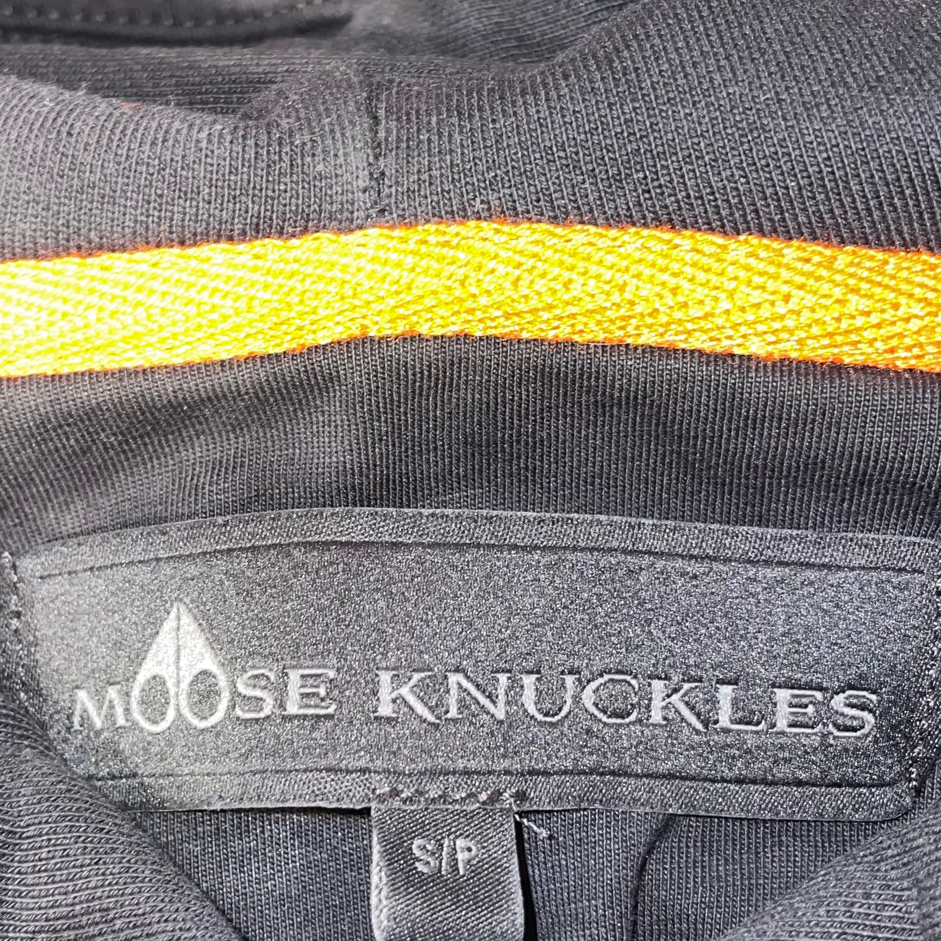 MOOSE KNUCKLES/Jacket/S/Cotton/BLK/Dunes Trucker view 3
