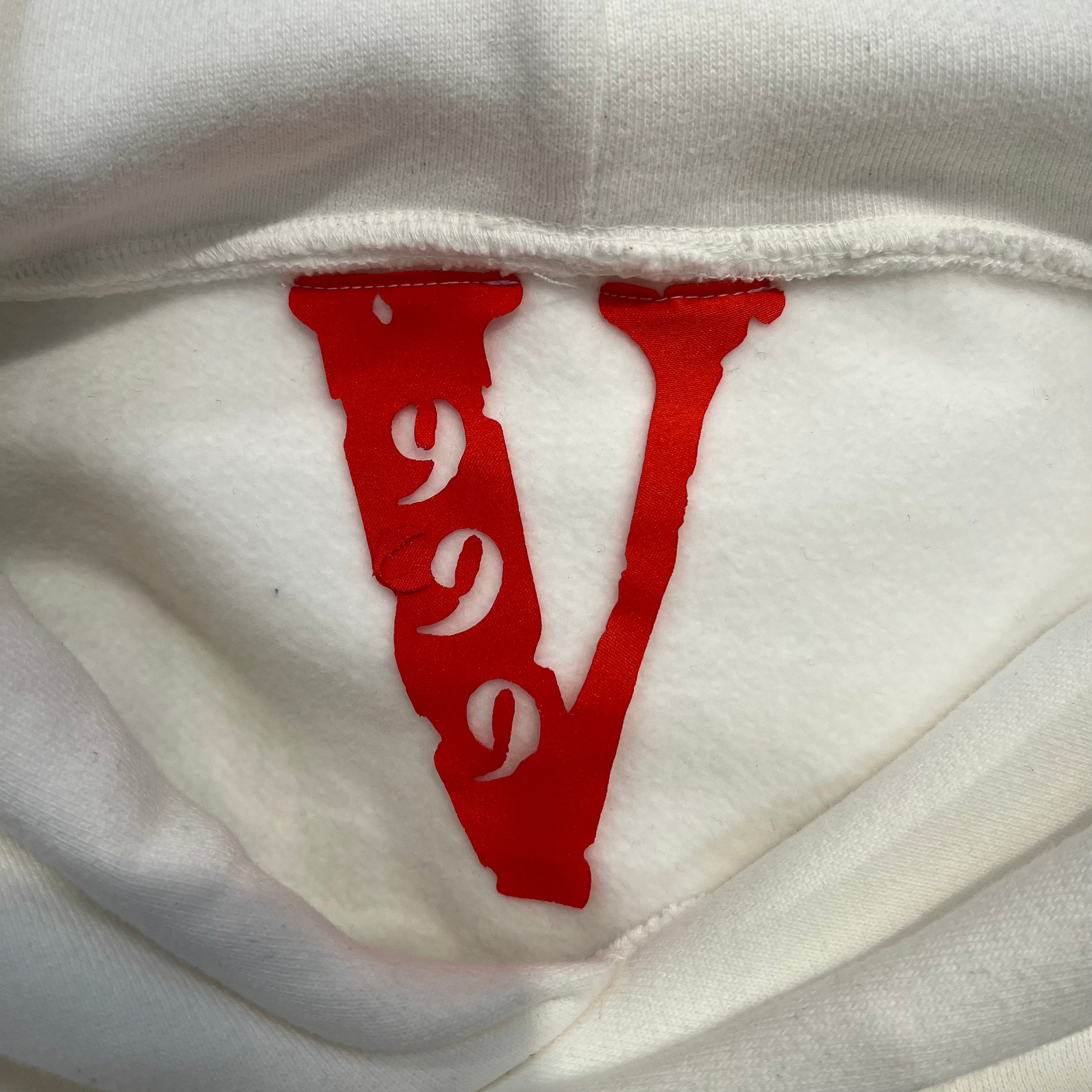 VLONE/Hoodie/L/Graphic/Cotton/WHT/Pullover/WITE BLADE JUICE WRLD view 3