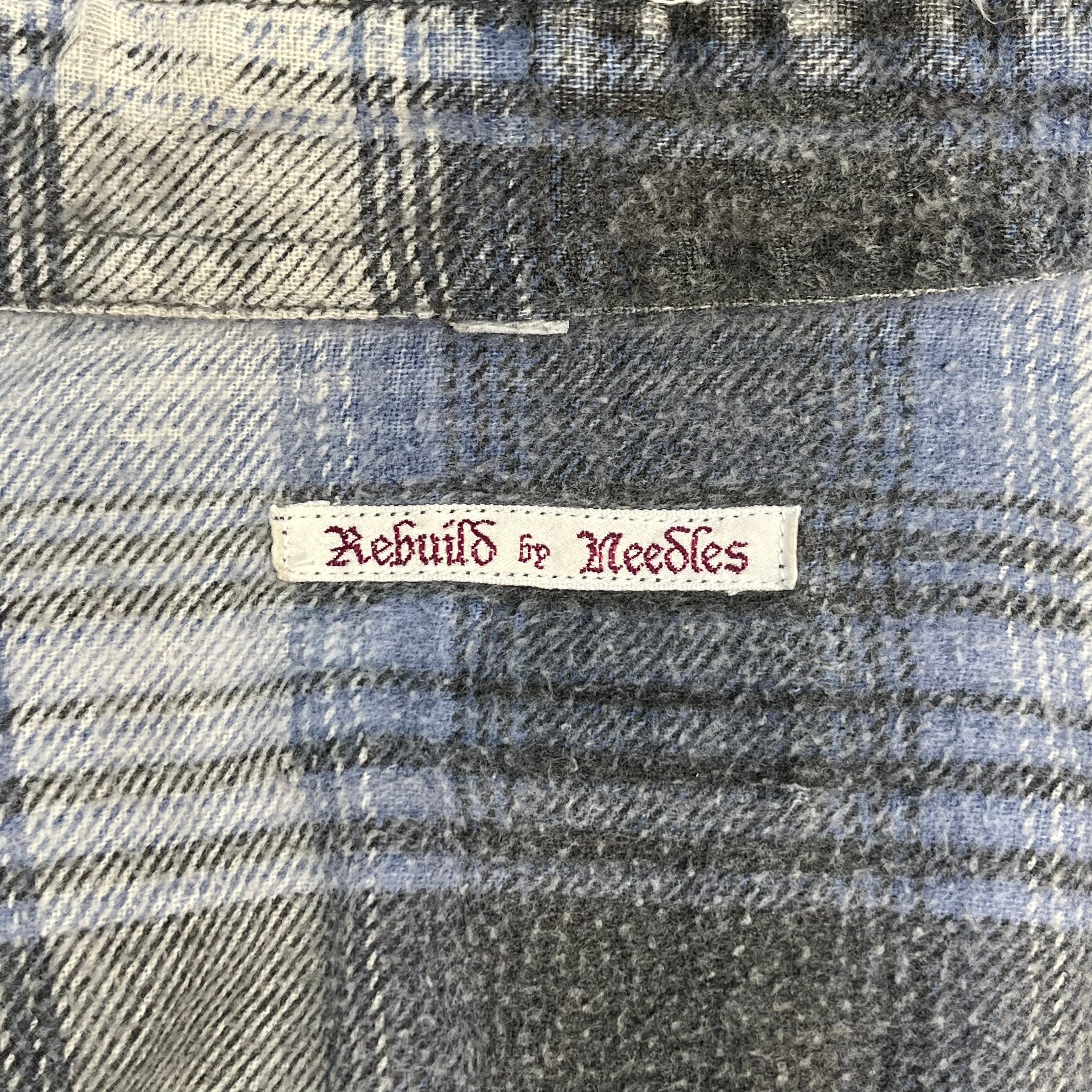 Needles/LS Shirt/Cotton/MLT/Plaid/REBUILD NEEDLES FLANNEL view 3