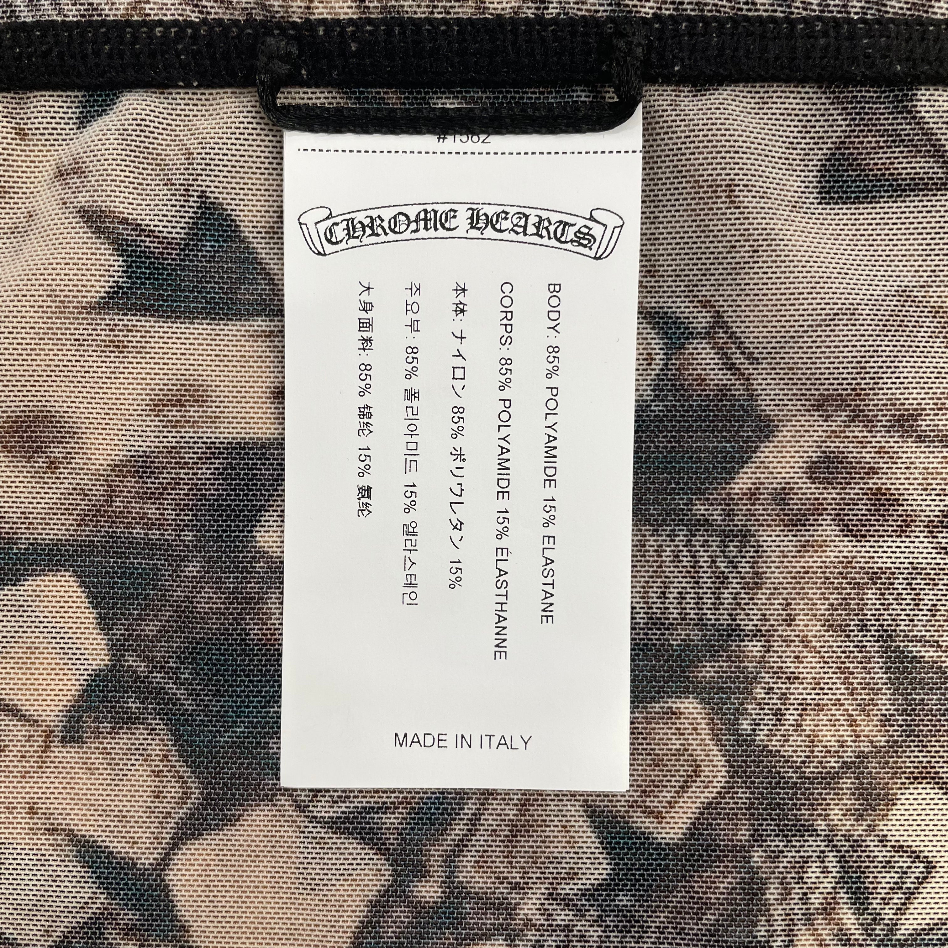 CHROME HEARTS/Skirt/S/Nylon/BRW/WATERFALLS MESHSTACKED CROSS view 4