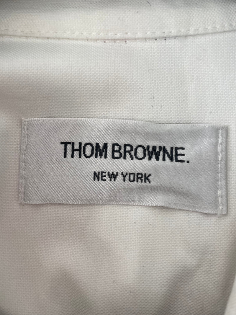 THOM BROWNE. NEW YORK/SS Dress/M/Cotton/WHT/