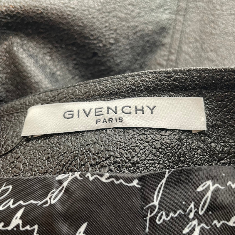 GIVENCHY/Skirt/34/Leather/BLK/