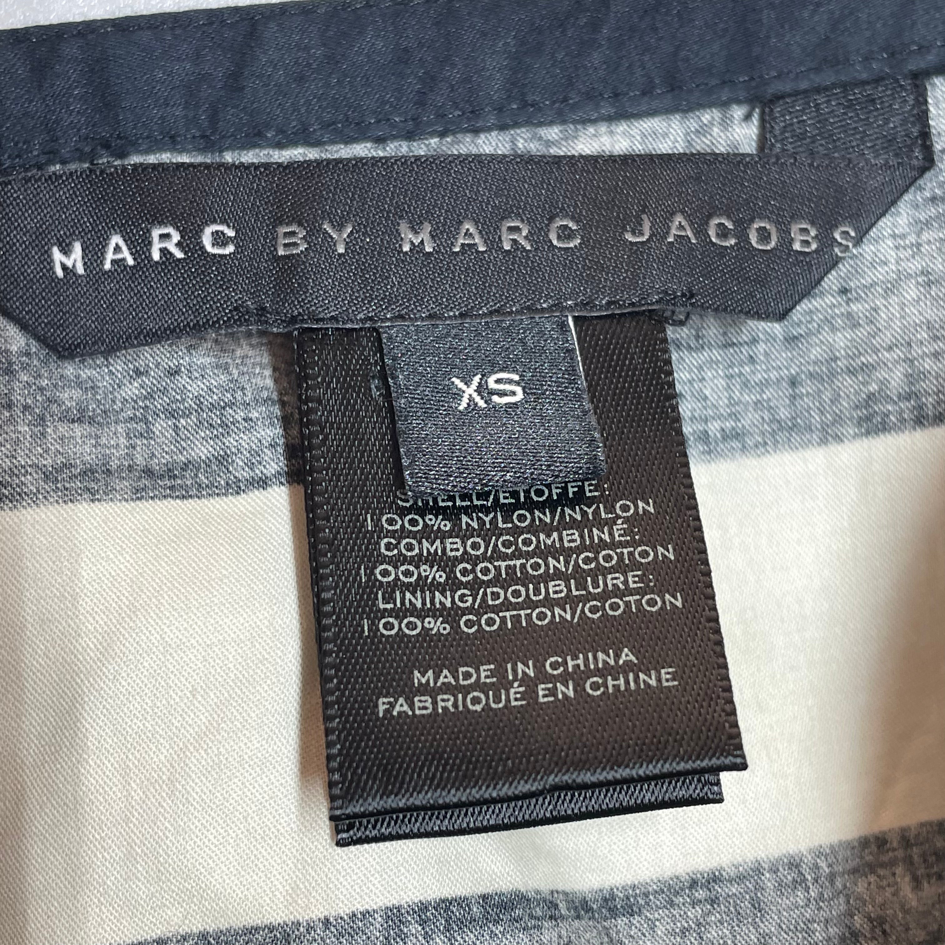 MARC BY MARC JACOBS/Dress/XS/Stripe/Nylon/BLK/LACE DRESS view 3