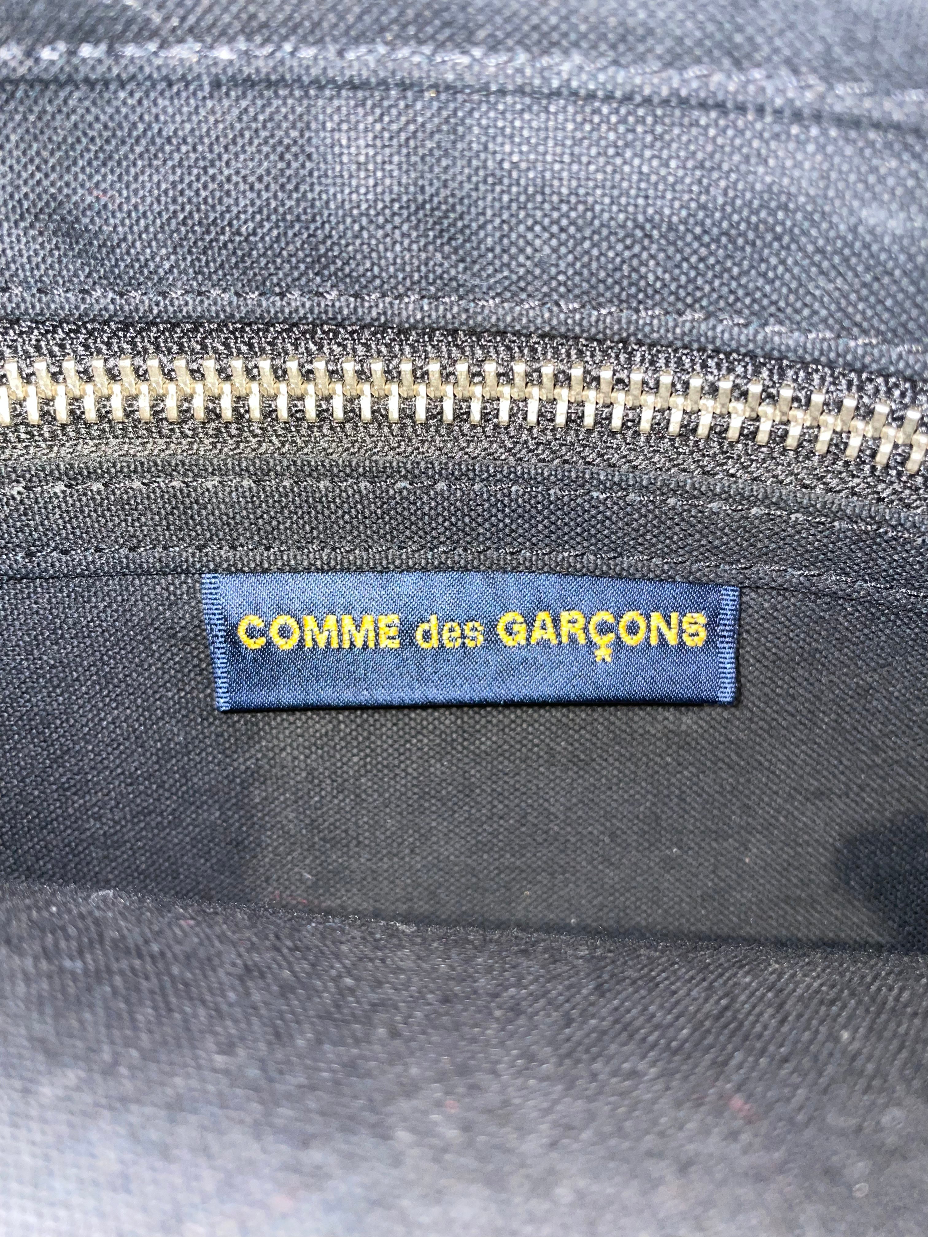 COMME des GARCONS/Hand Bag/All Over Print/Leather/BLK/COMME ALL OVER PRINT view 4