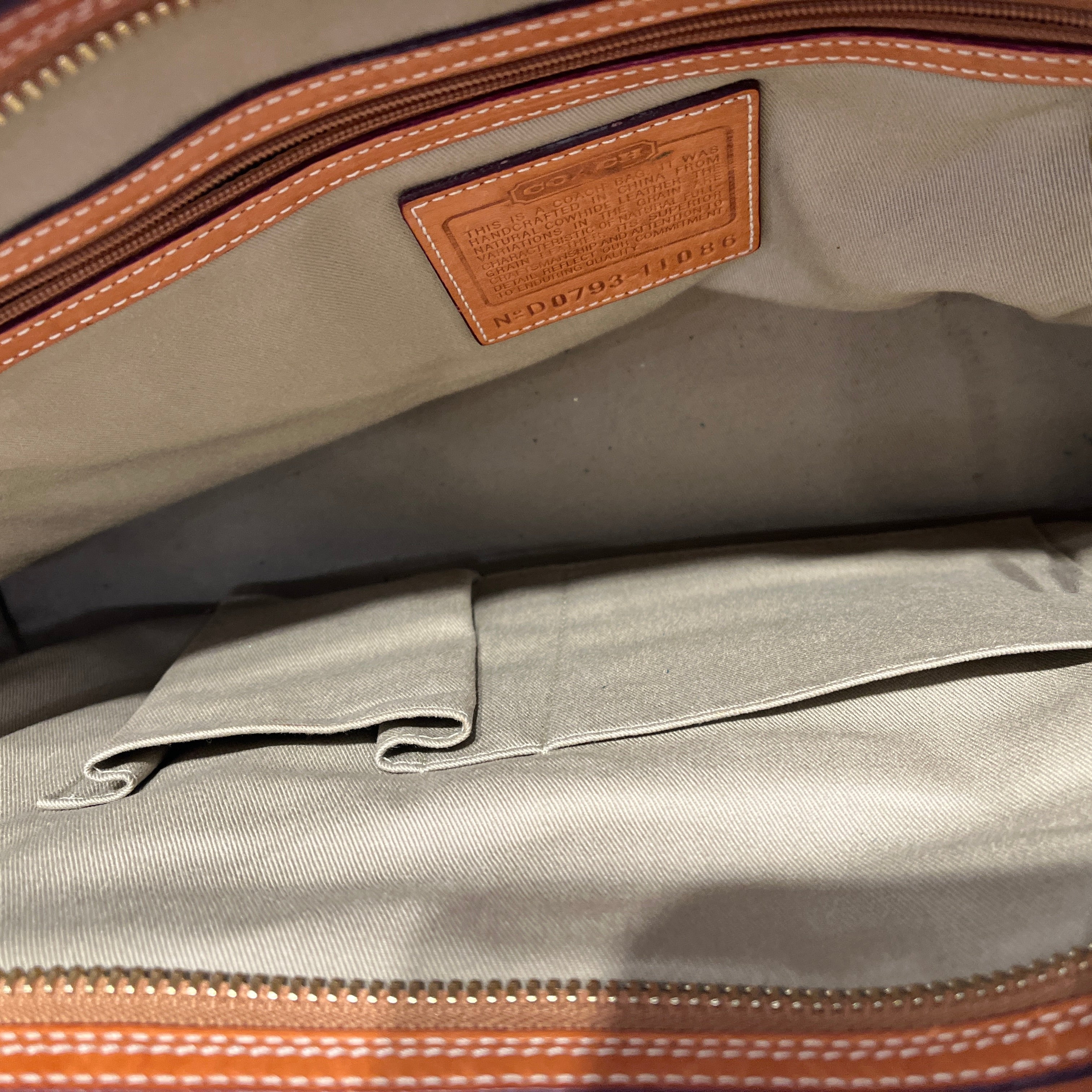 COACH/Tote Bag/Leather/CML/vintage hamptons turnlock view 4