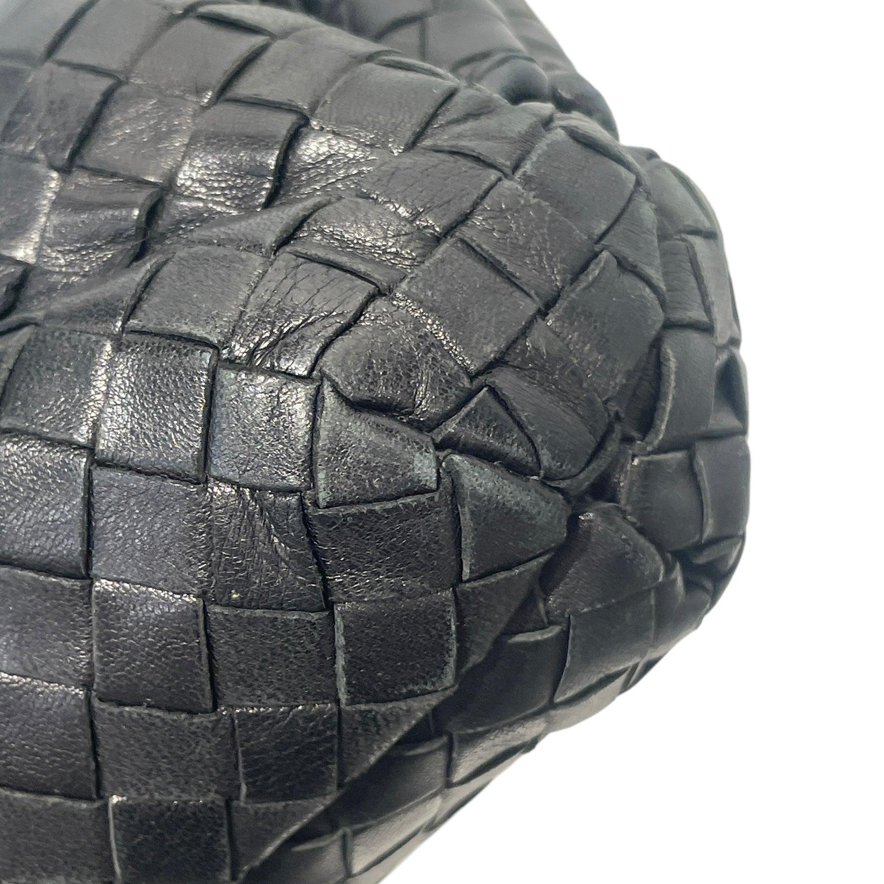 BOTTEGA VENETA/Bag/Leather/BLK/VINTAGE INTRECCIATO LAUREN view 6