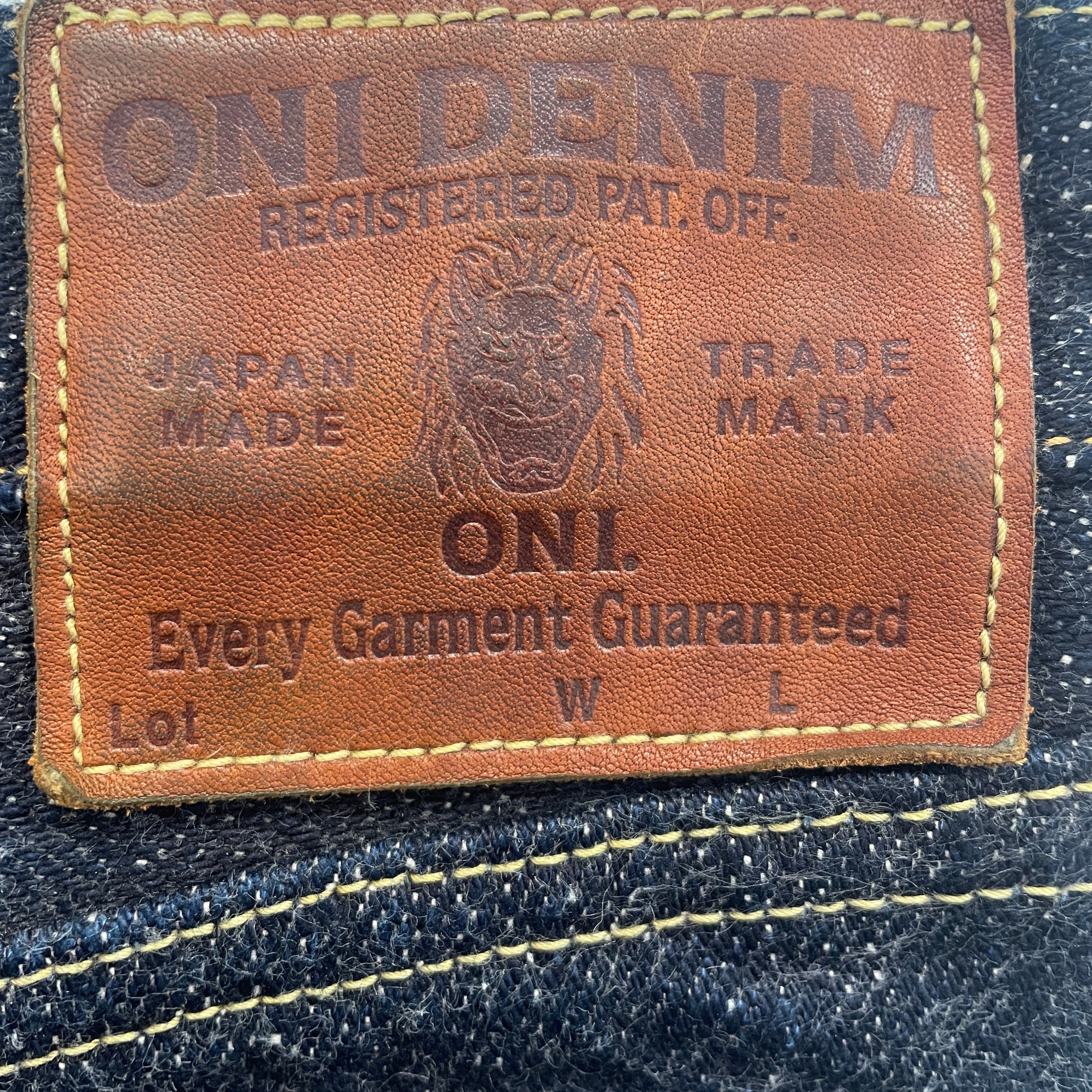 Oni Denim/Straight Pants/38/Denim/IDG/ONi246-DIZR view 3