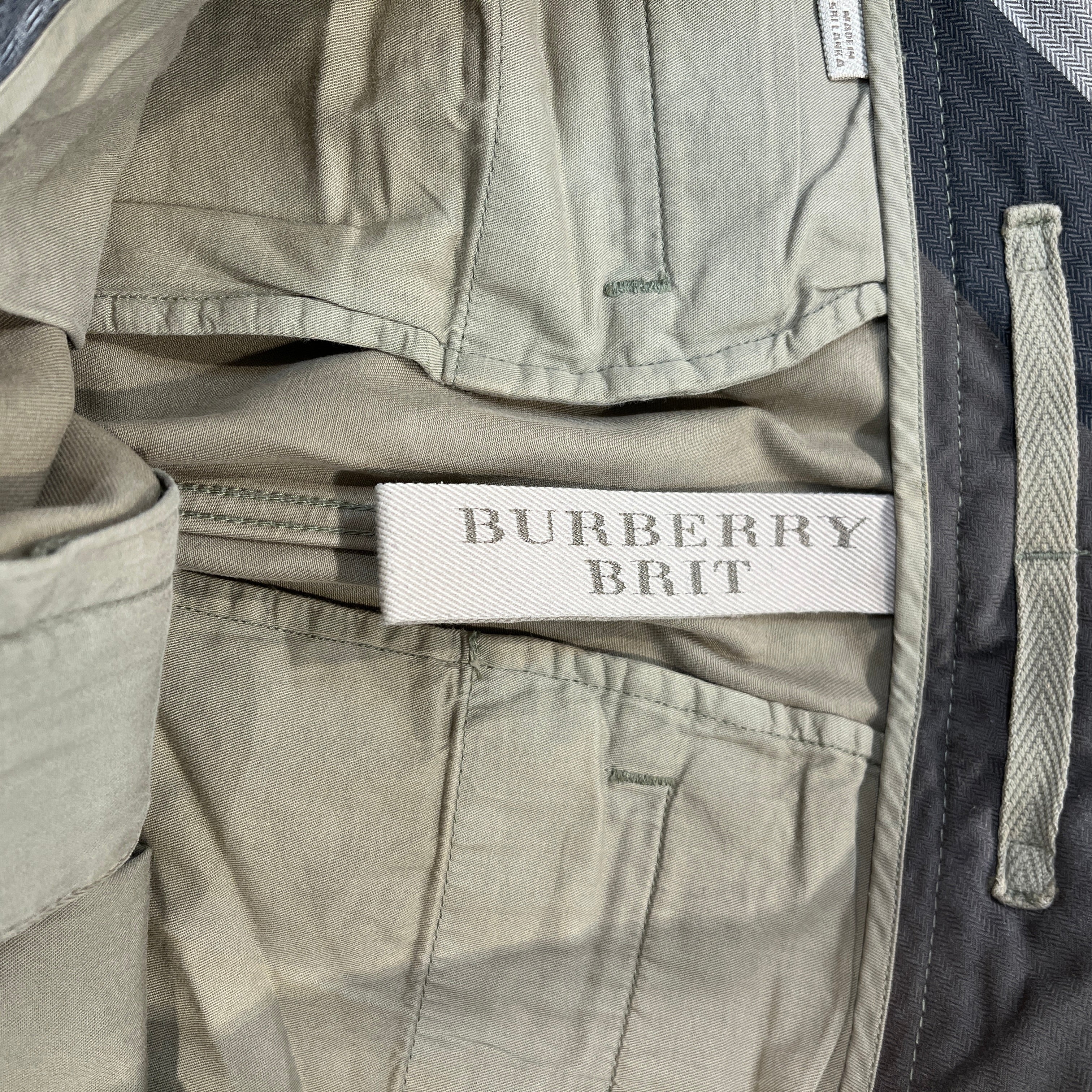 BURBERRY BRIT/Slacks/34/Cotton/KHK/ view 5