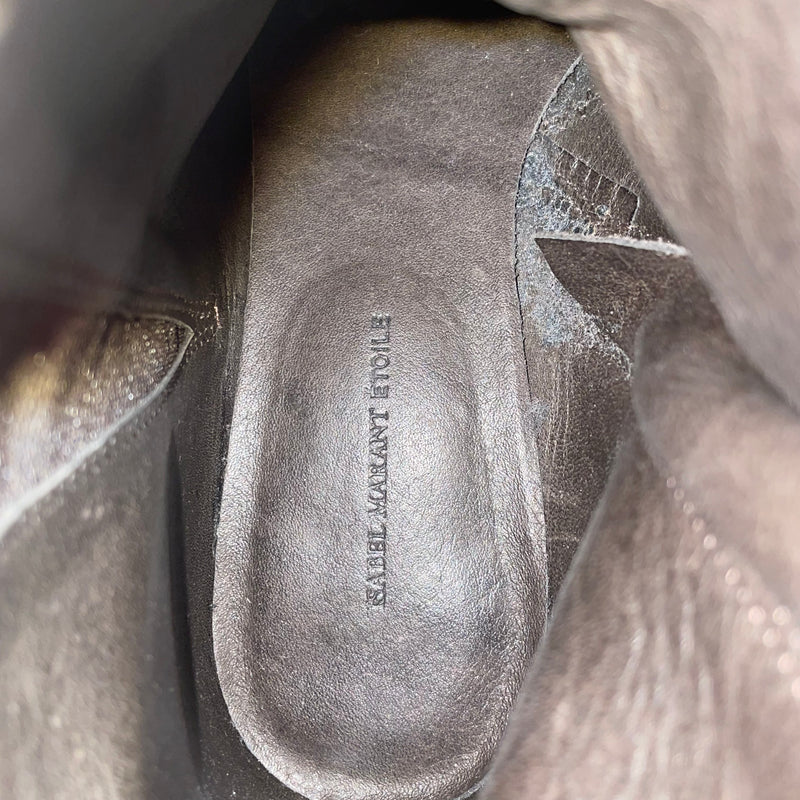 ISABEL MARANT ETOILE/Booties/EU 36/Suede/GRN/Chelsea Booties