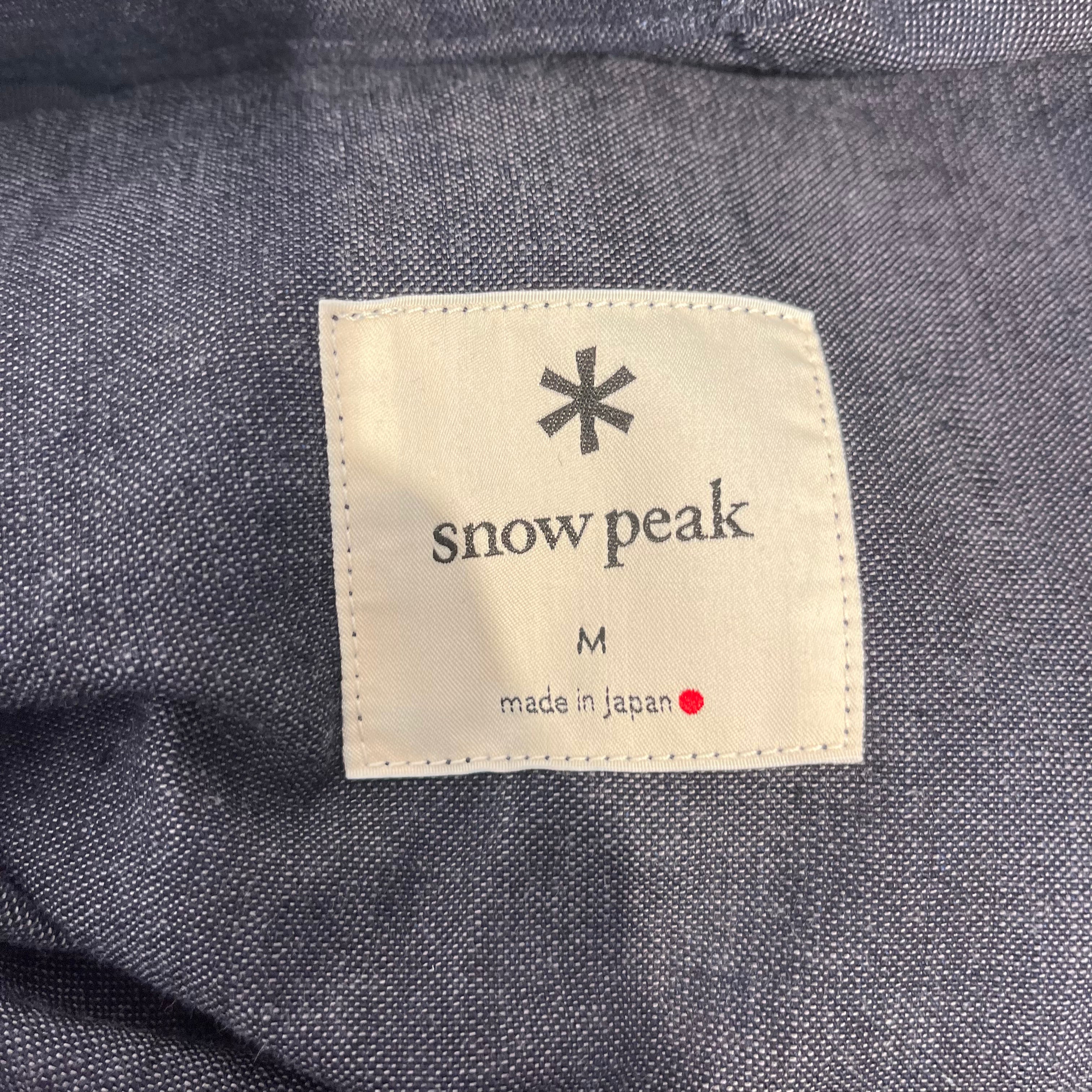 snow peak/Pants/M/Cotton/NVY/ view 3