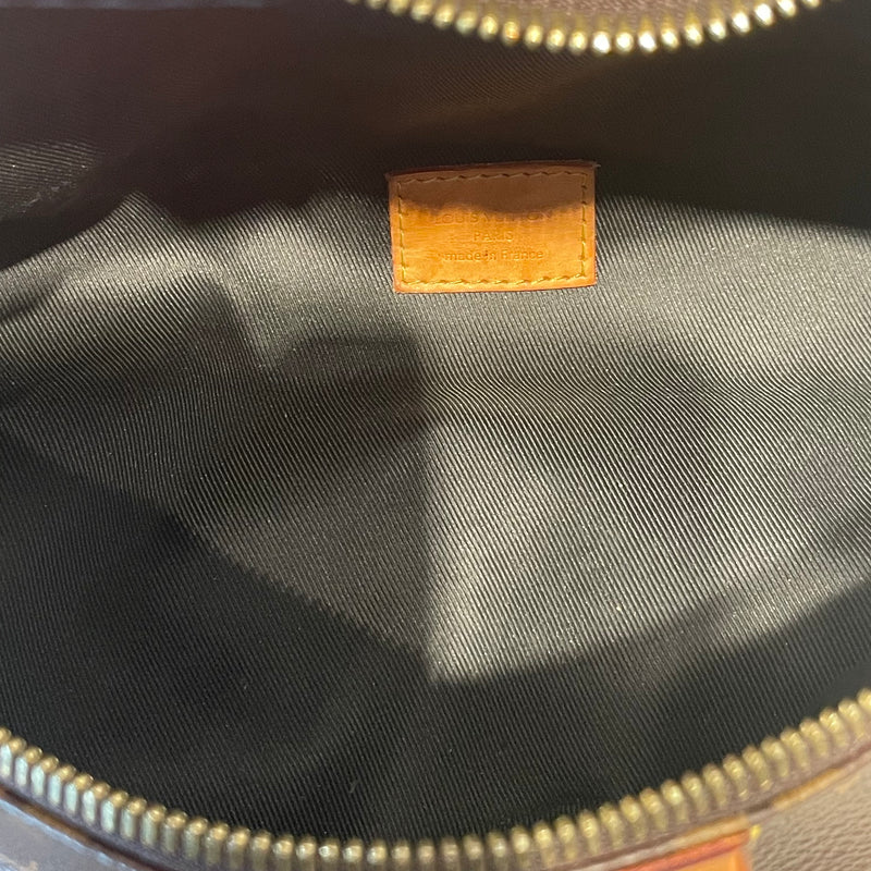 LOUIS VUITTON/Cross Body Bag/S/Monogram/Leather/BRW/bum bag