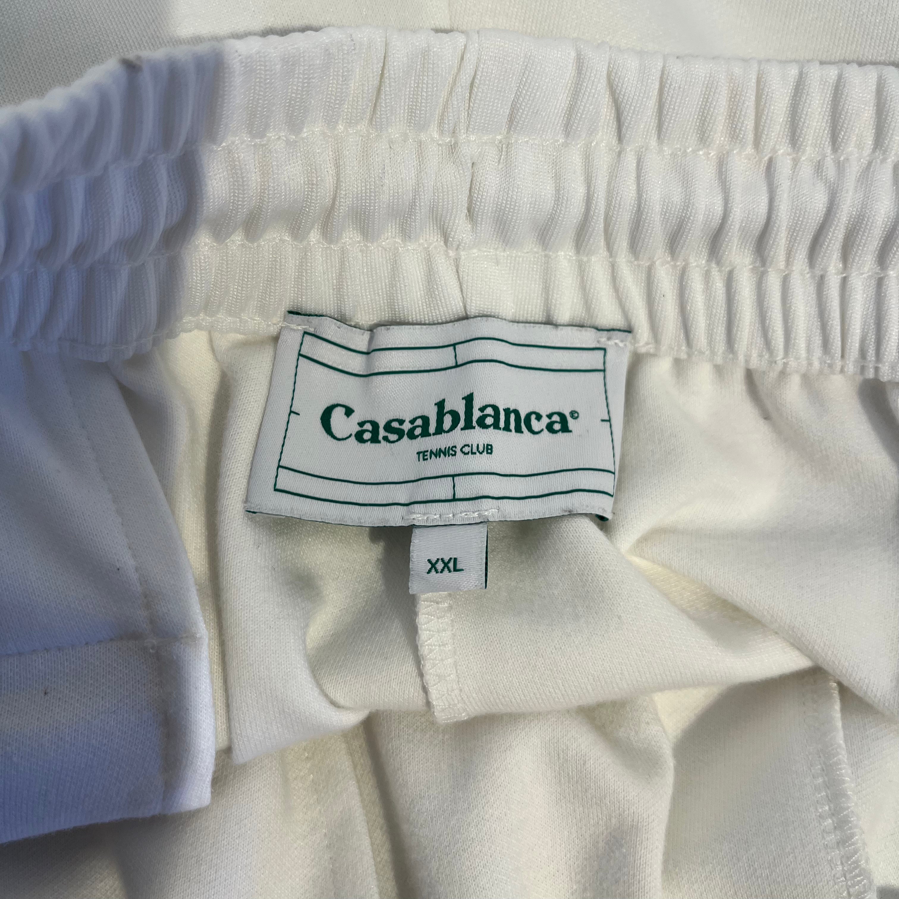 CASABLANCA/Straight Pants/XXL/Polyester/WHT/TRACK PANTS view 3
