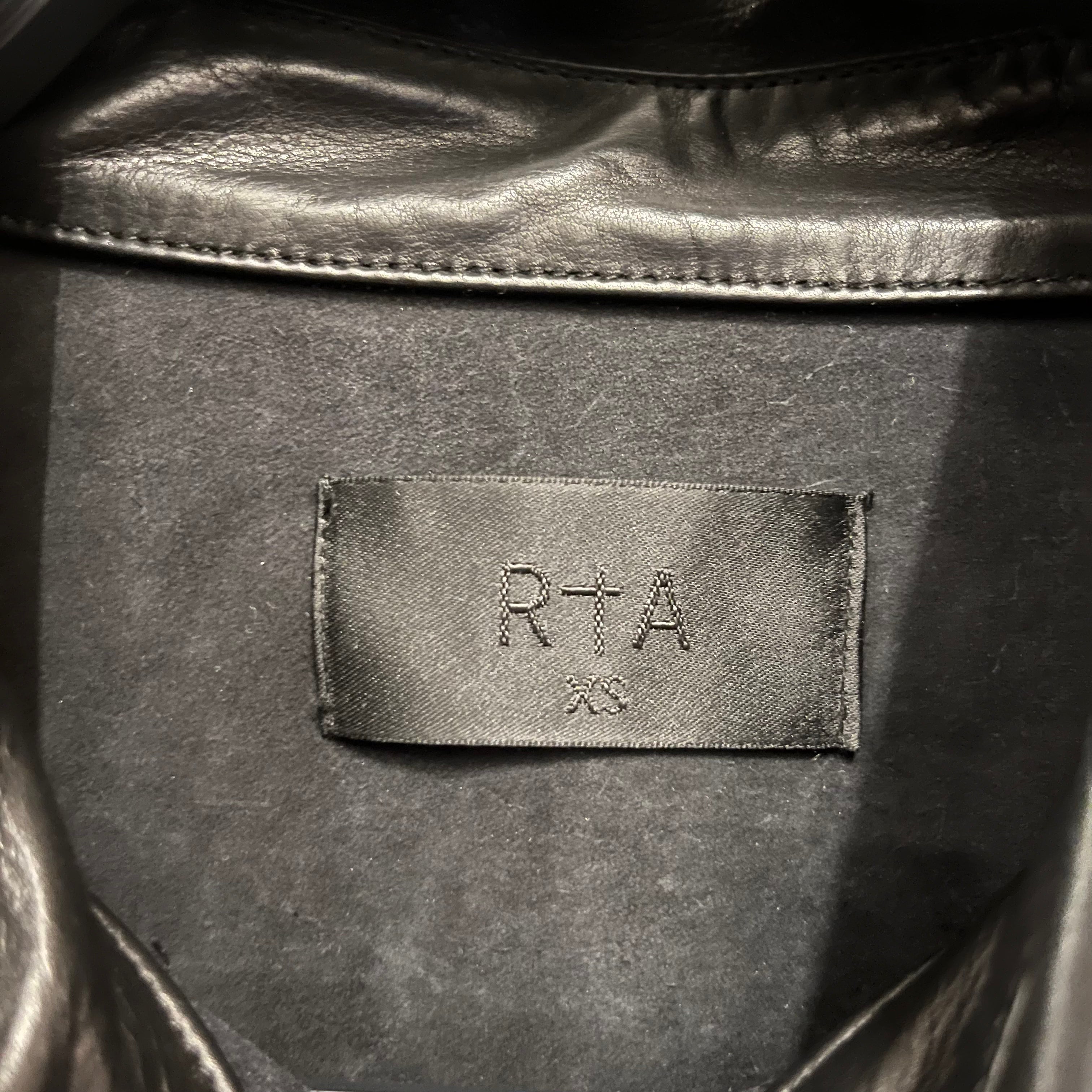 RtA/Leather Jkt/XS/Lambskin/BLK/ view 3