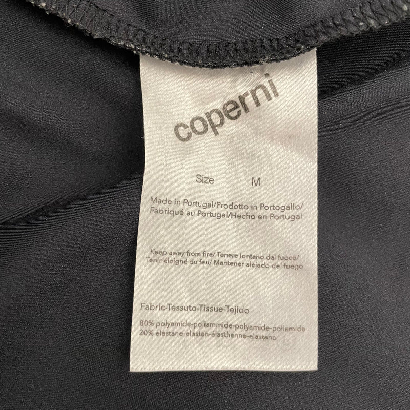 COPERNI/T-Shirt/M/Cotton/BLK/Turtle Neck/LOGO ON CHEST , UBDER AMOUR