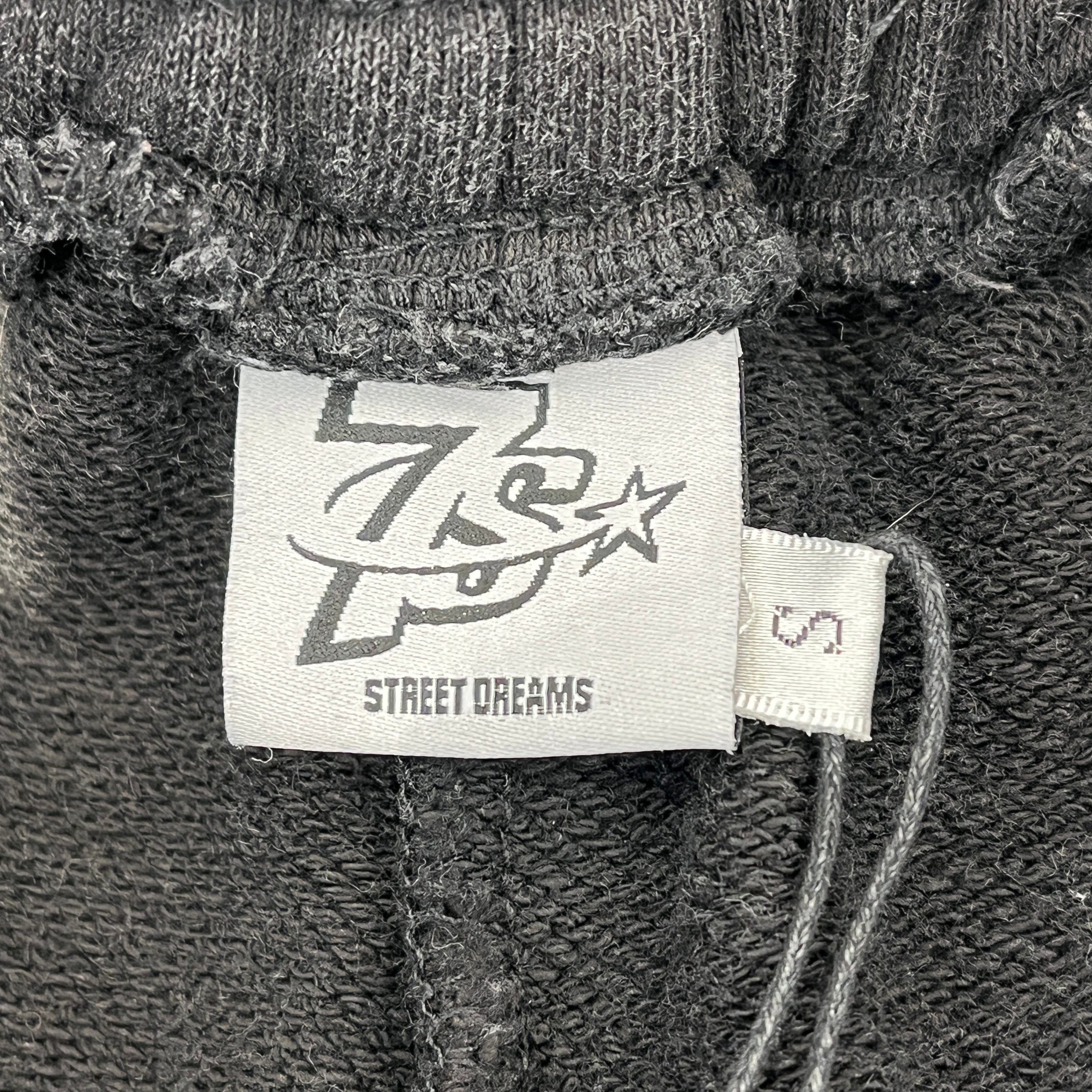 TRIPLE SEVENS/Pants/S/Cotton/BLK/Graphic/ALL STAR FOOTBALL SWEATPANTS view 4
